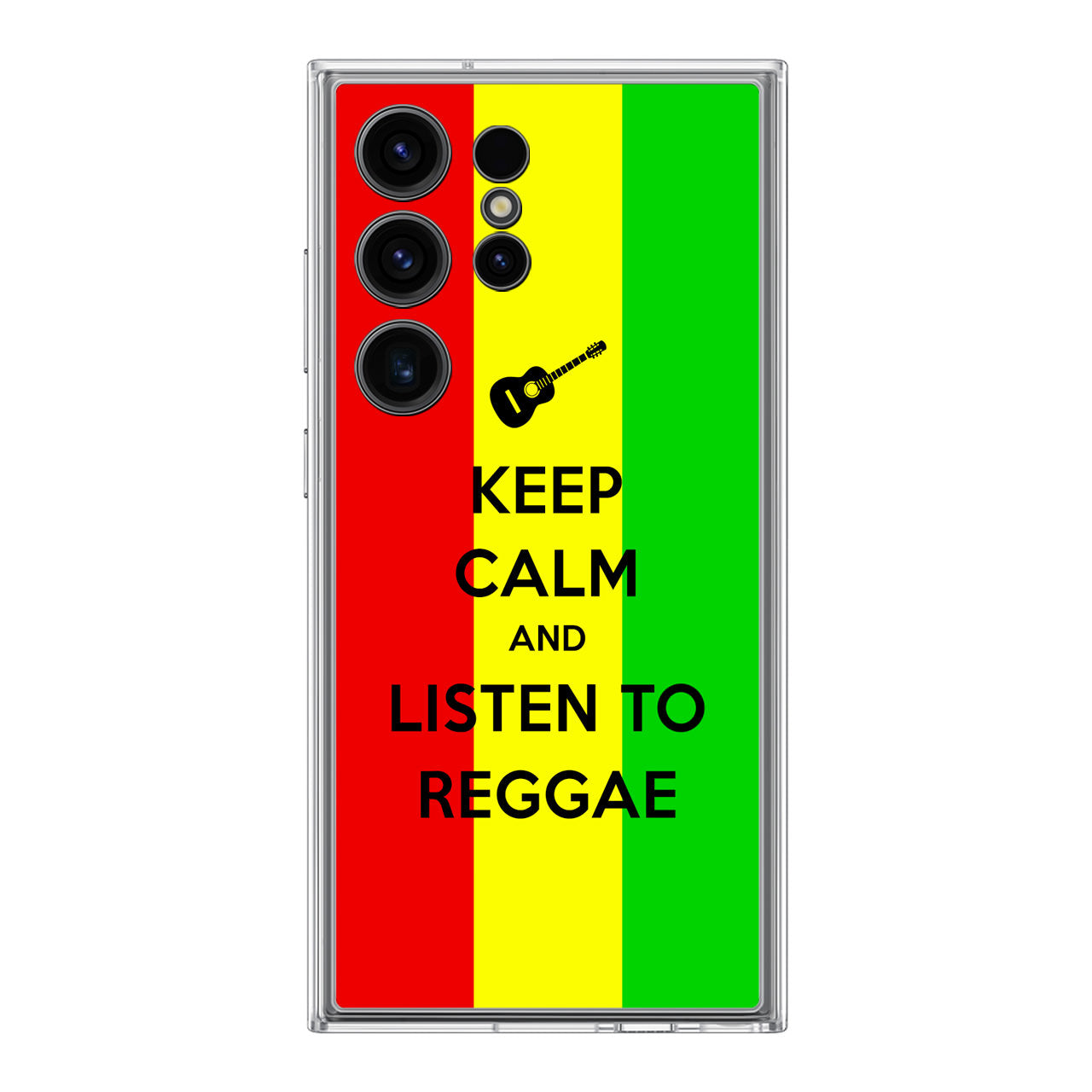 Keep Calm and Listen to Reggae Samsung Galaxy S24 Ultra Case