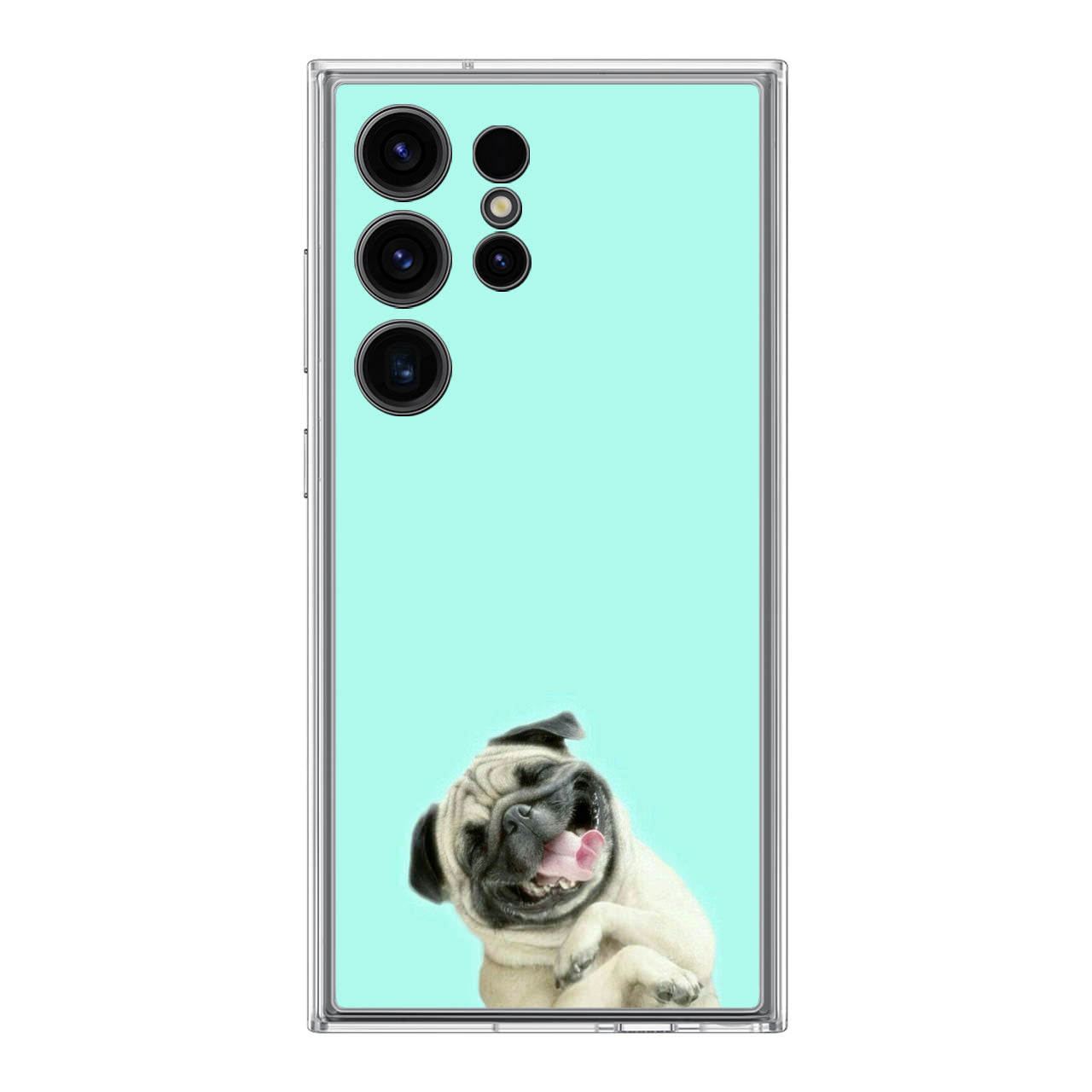 Laughing Pug Samsung Galaxy S24 Ultra Case