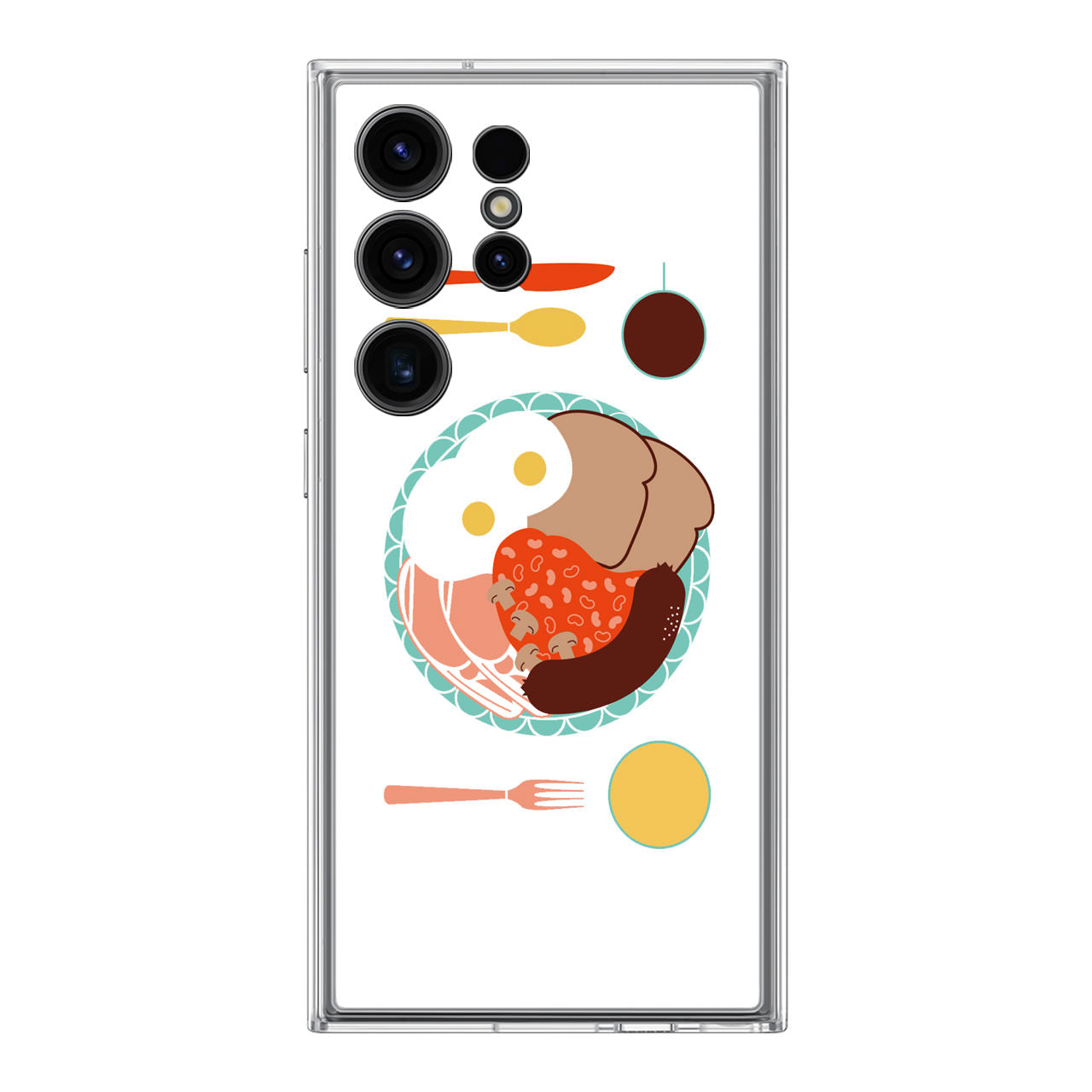 London Breakfast Samsung Galaxy S24 Ultra Case