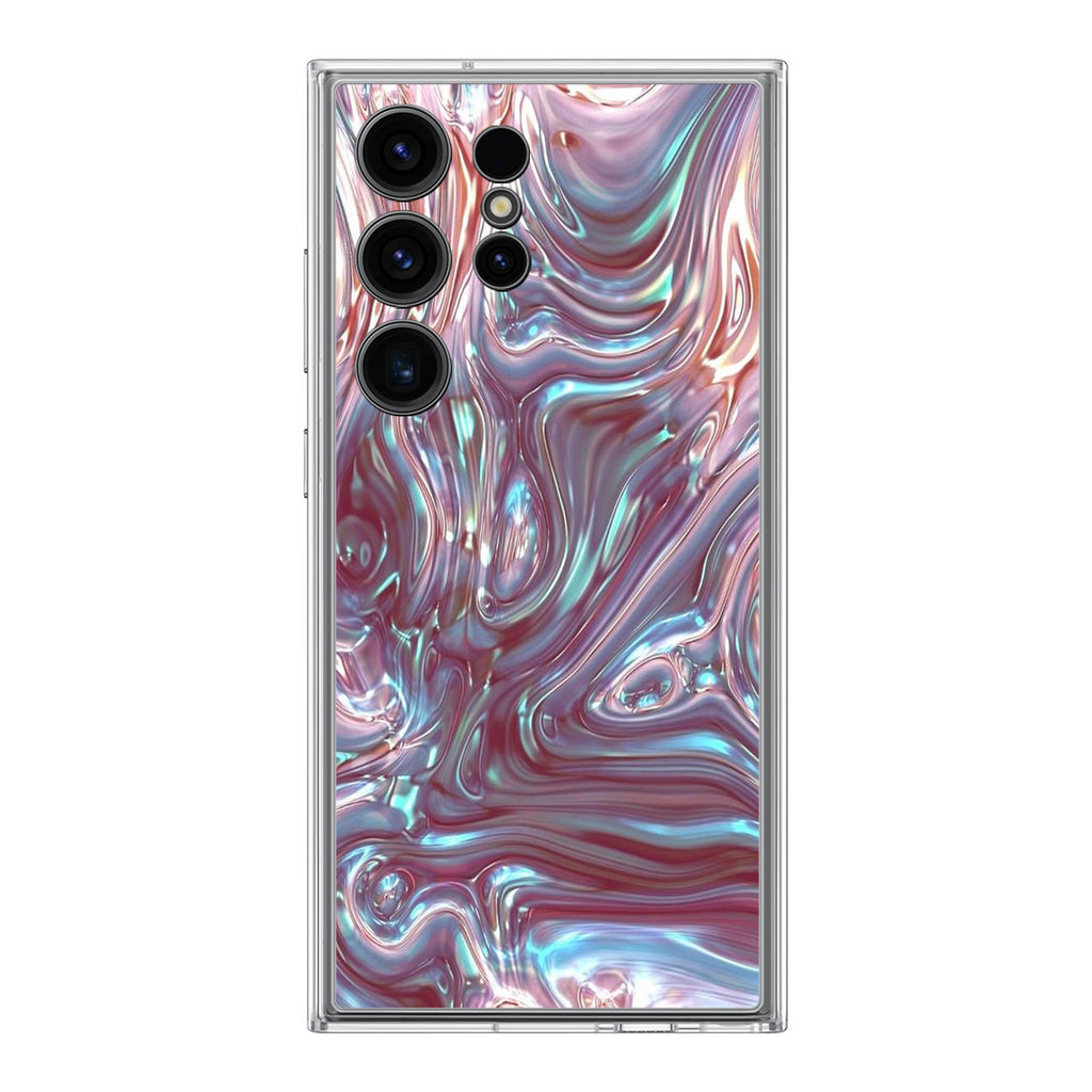Metallic Liquid Samsung Galaxy S24 Ultra Case