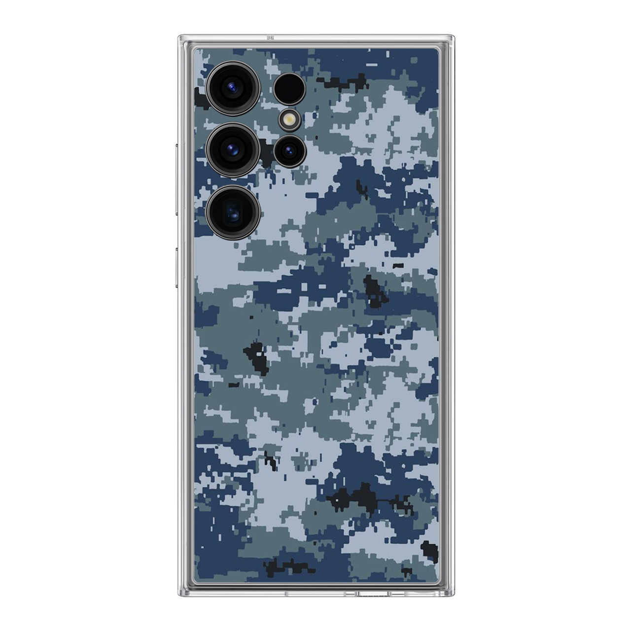 Navy Camo Samsung Galaxy S24 Ultra Case