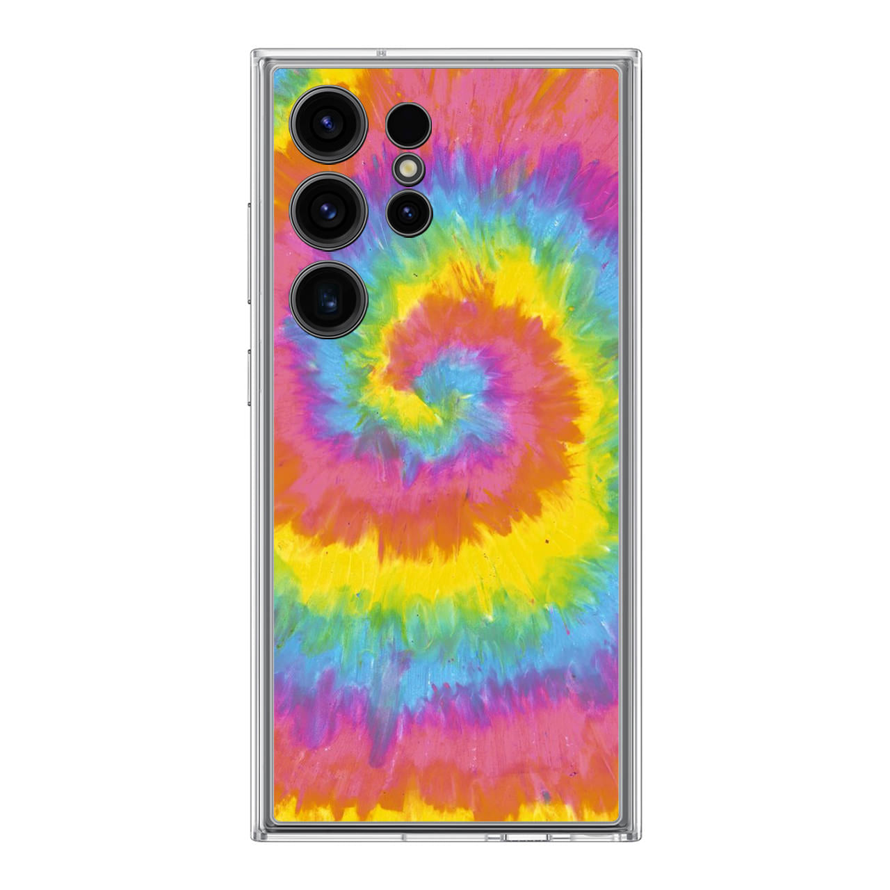 Pastel Rainbow Tie Dye Samsung Galaxy S24 Ultra Case