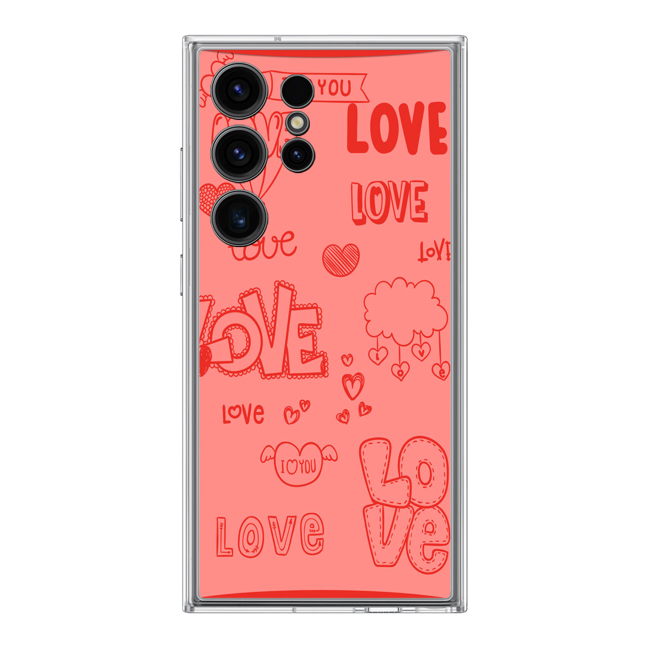 Pink Lover Samsung Galaxy S24 Ultra Case