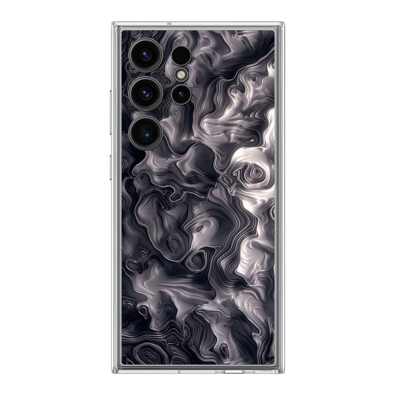 Quicksilver Abstract Art Samsung Galaxy S24 Ultra Case