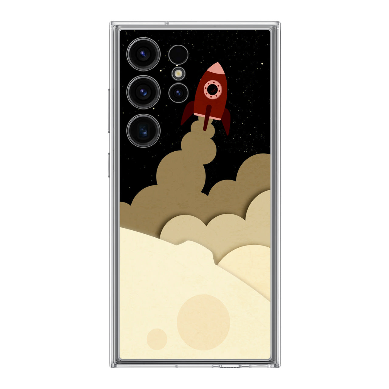 Rocket Ship Samsung Galaxy S24 Ultra Case