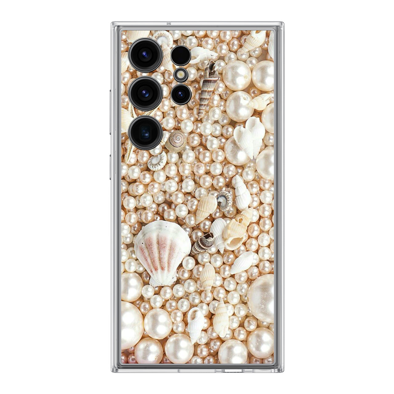Shiny Pearl Samsung Galaxy S24 Ultra Case