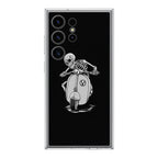 Skeleton Rides Scooter Samsung Galaxy S24 Ultra Case