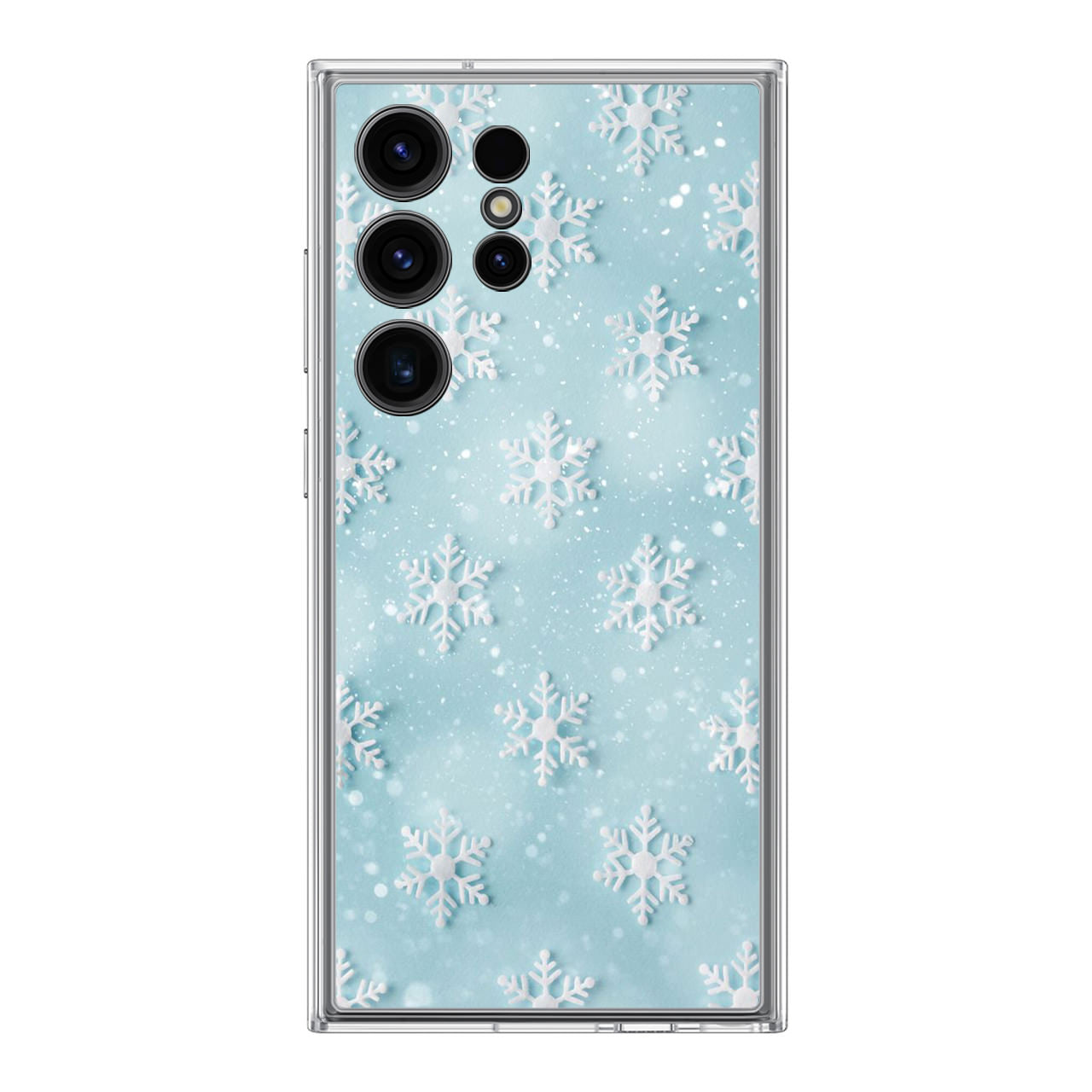 Snowflakes Pattern Samsung Galaxy S24 Ultra Case