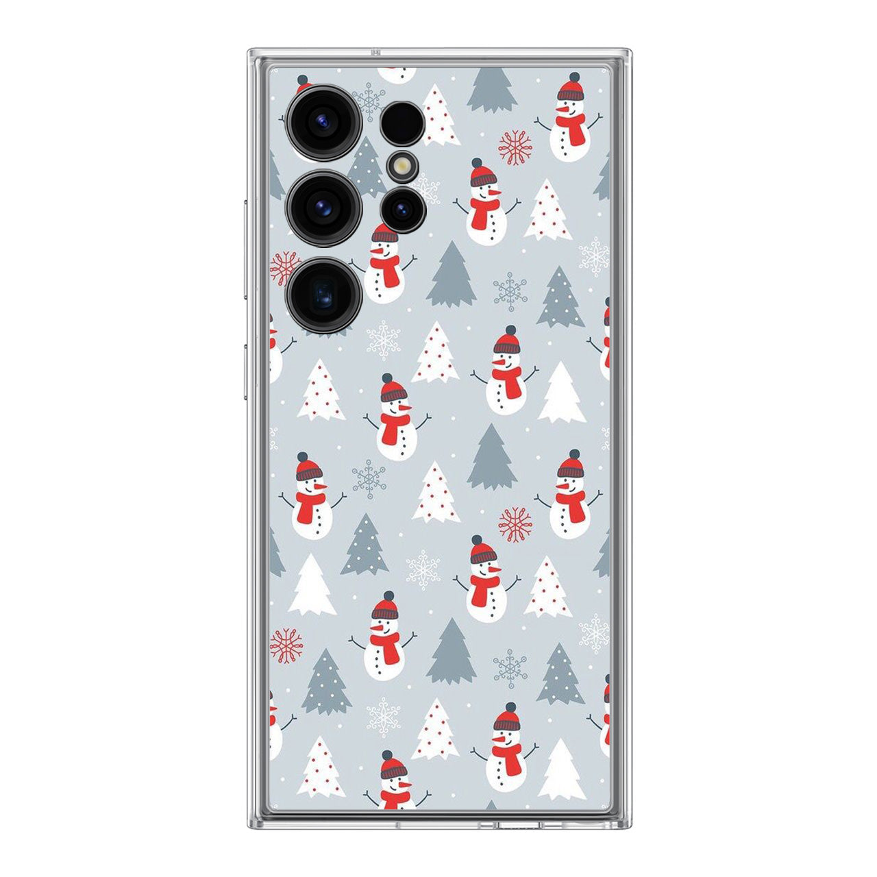 Snowmans Pattern Samsung Galaxy S24 Ultra Case