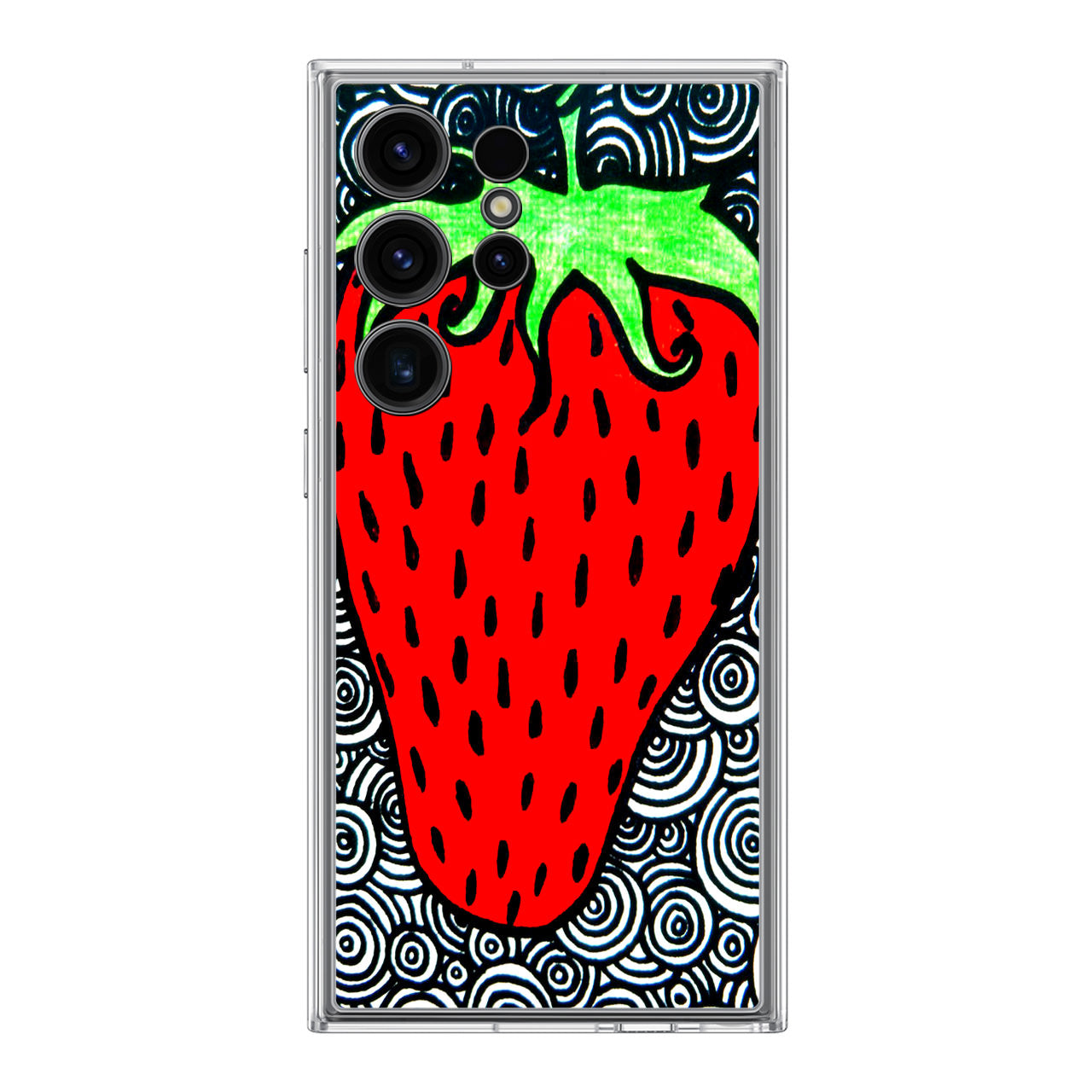 Strawberry Fields Forever Samsung Galaxy S24 Ultra Case