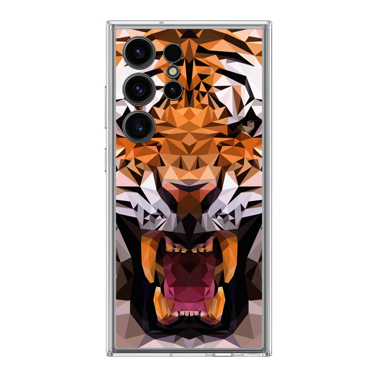 Tiger Polygon Samsung Galaxy S24 Ultra Case