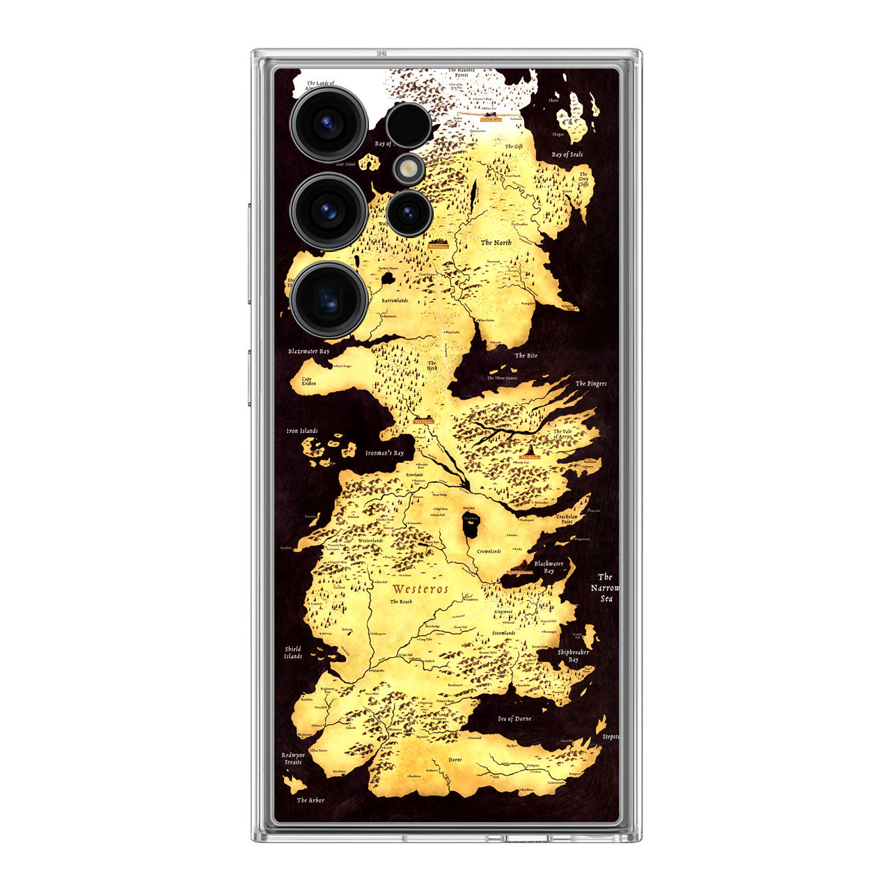 Westeros Map Samsung Galaxy S24 Ultra Case