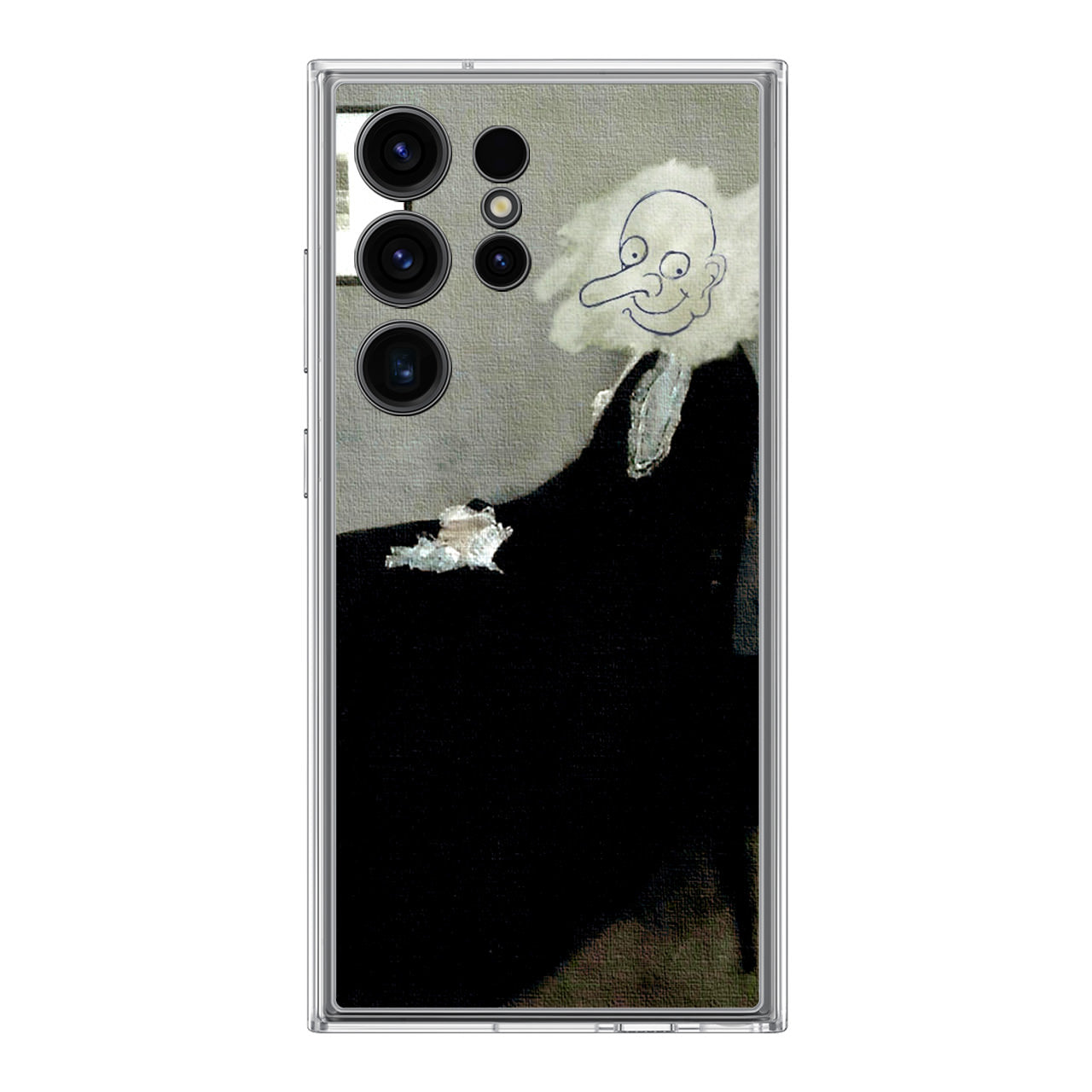 Whistler's Mother by Mr. Bean Samsung Galaxy S24 Ultra Case