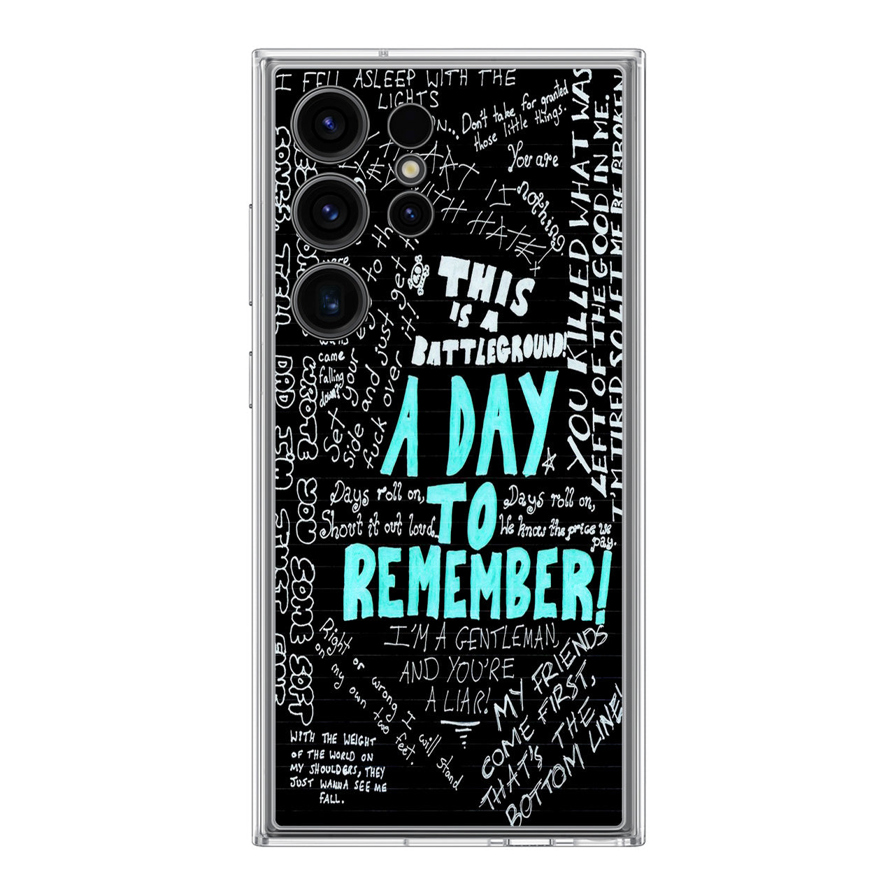 A Day To Remember Quote Samsung Galaxy S24 Ultra Case