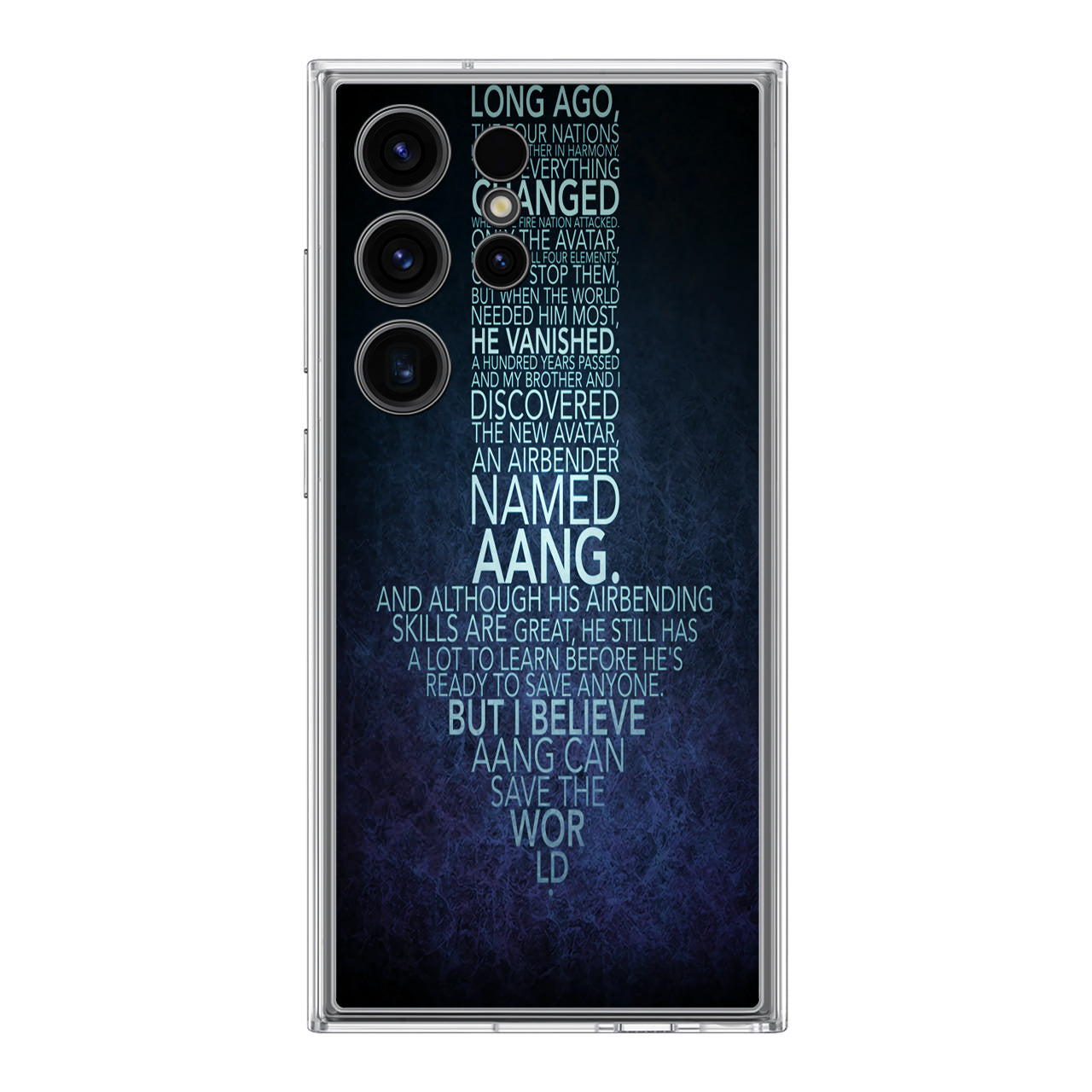 Avatar Quotes Samsung Galaxy S24 Ultra Case