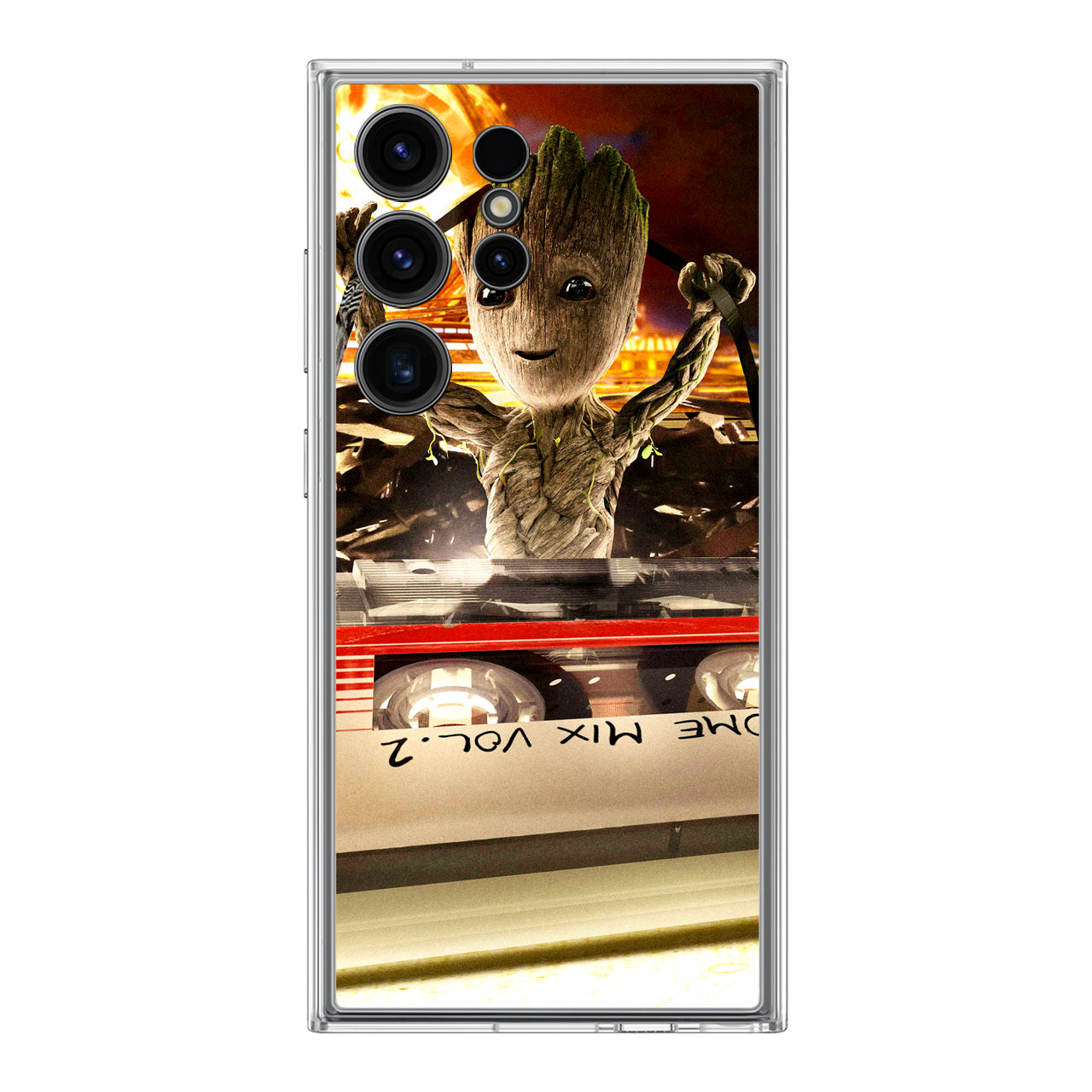 Baby Groot Mix Vol 2 Samsung Galaxy S24 Ultra Case