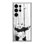 Banksy Graffiti Panda Samsung Galaxy S24 Ultra Case