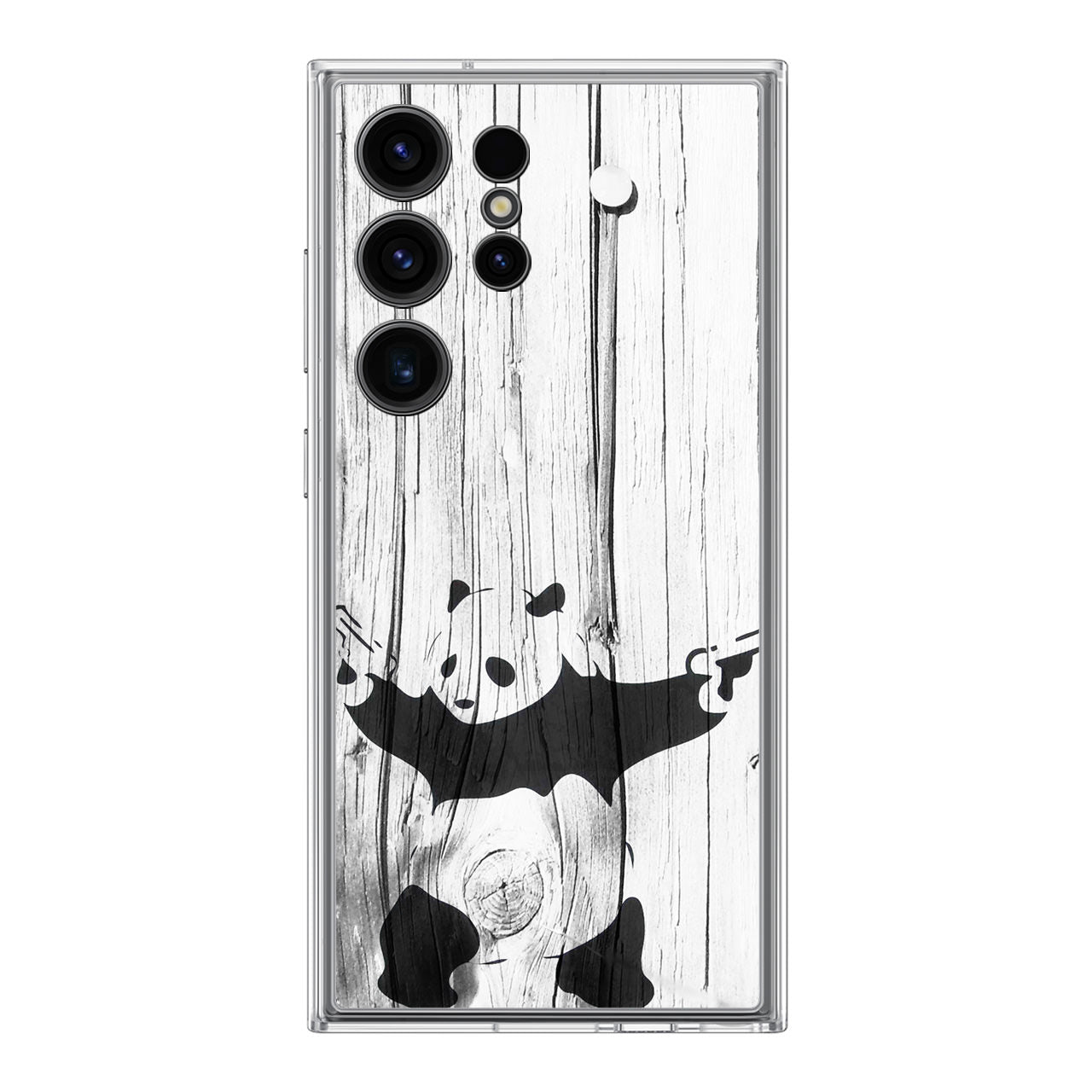 Banksy Graffiti Panda Samsung Galaxy S24 Ultra Case