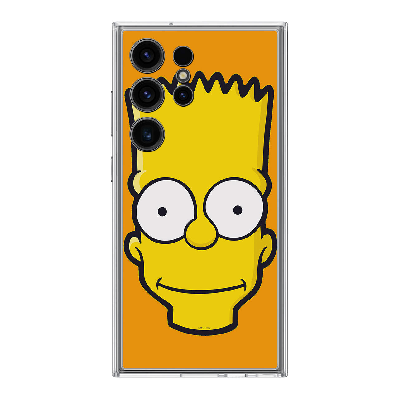 Bart Yellow Face Samsung Galaxy S24 Ultra Case