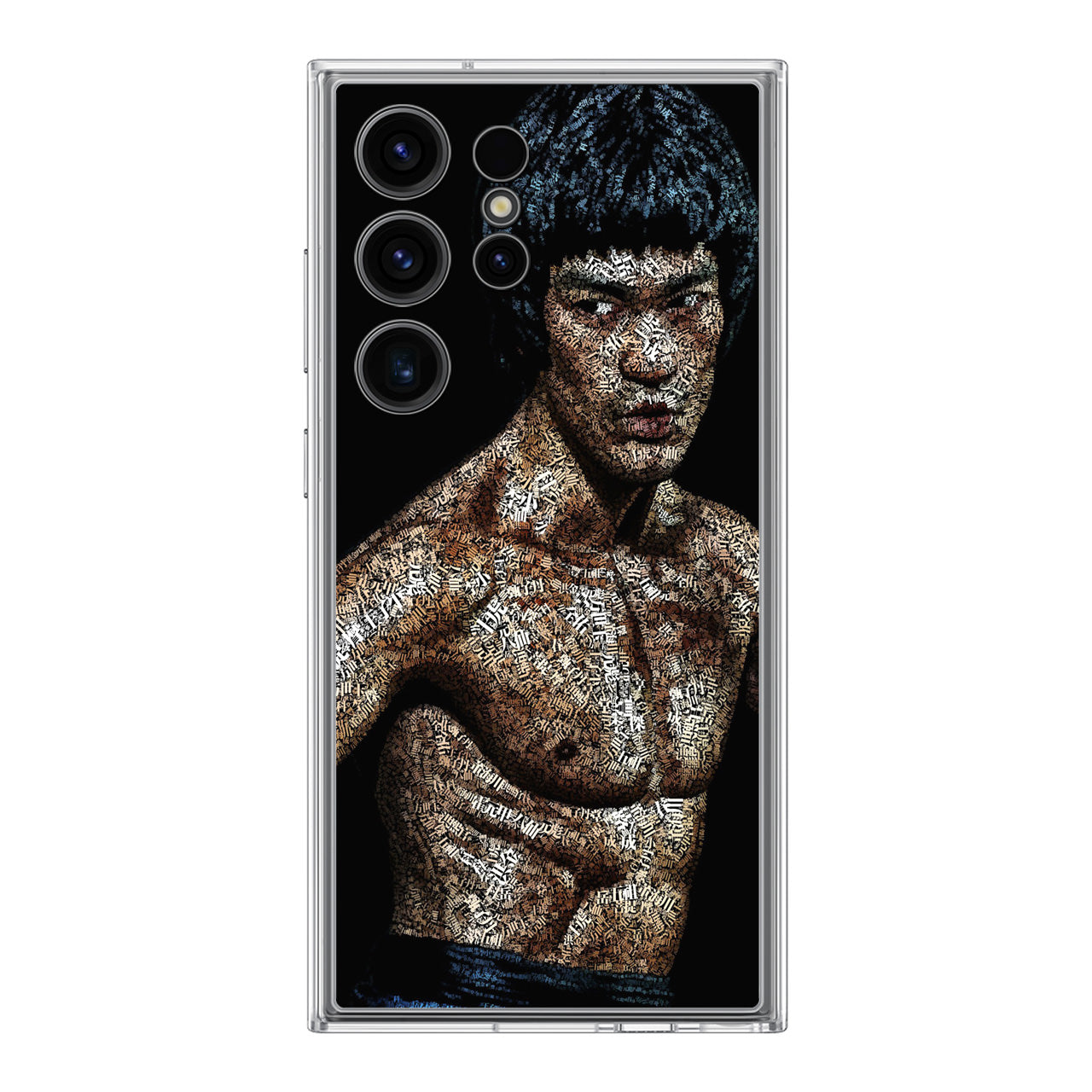 Bruce Lee Typograph Samsung Galaxy S24 Ultra Case