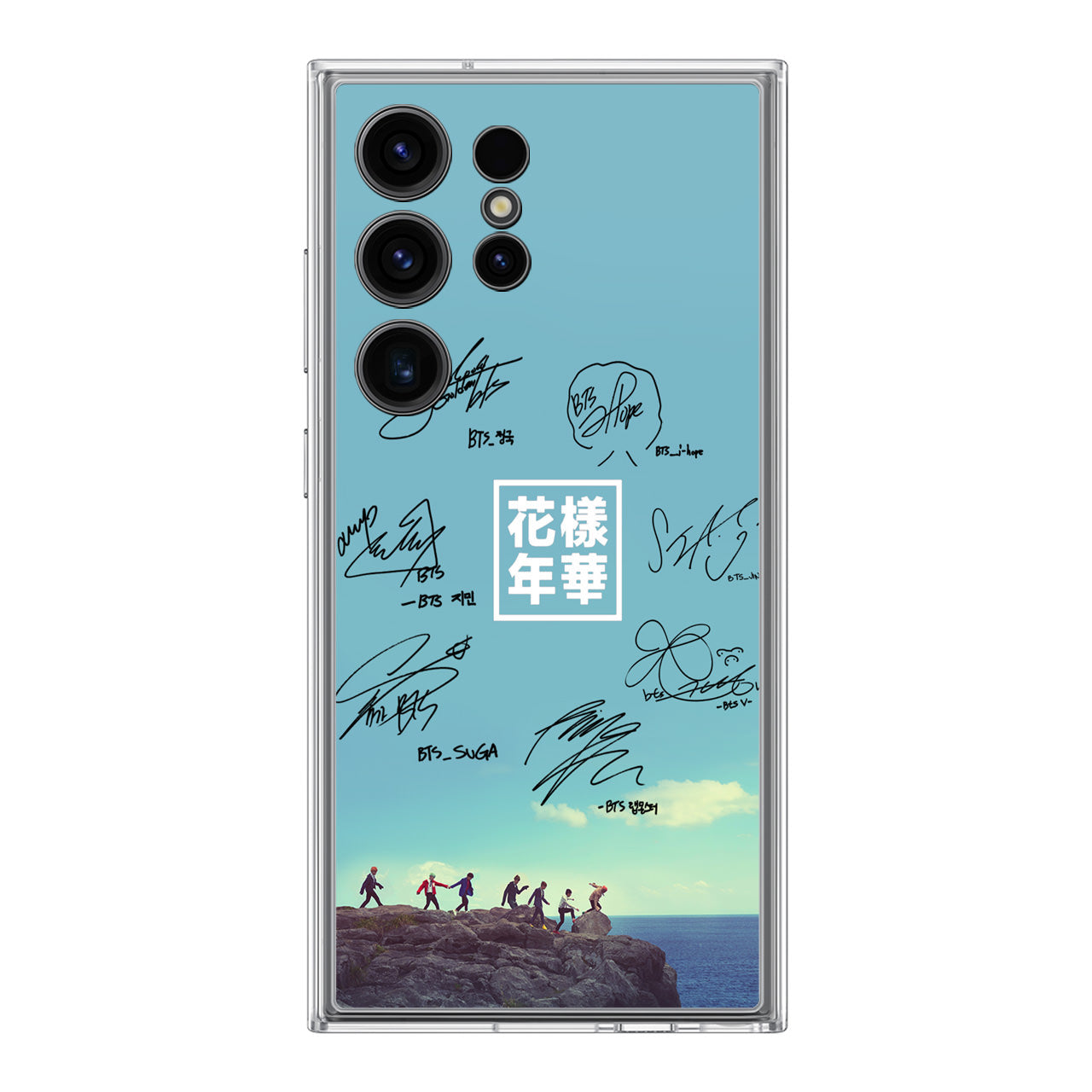 BTS Signature Samsung Galaxy S24 Ultra Case