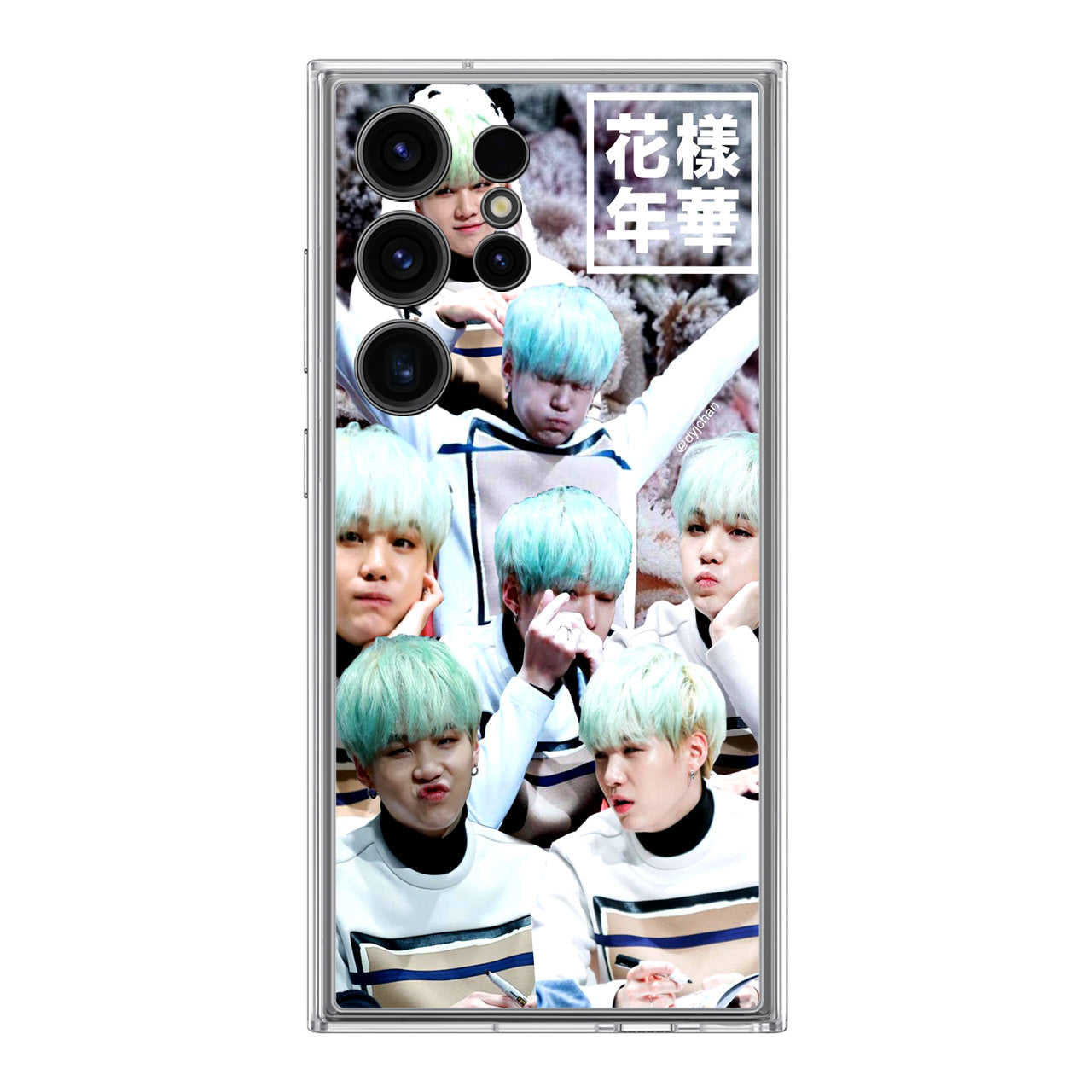 BTS Suga Collage Samsung Galaxy S24 Ultra Case