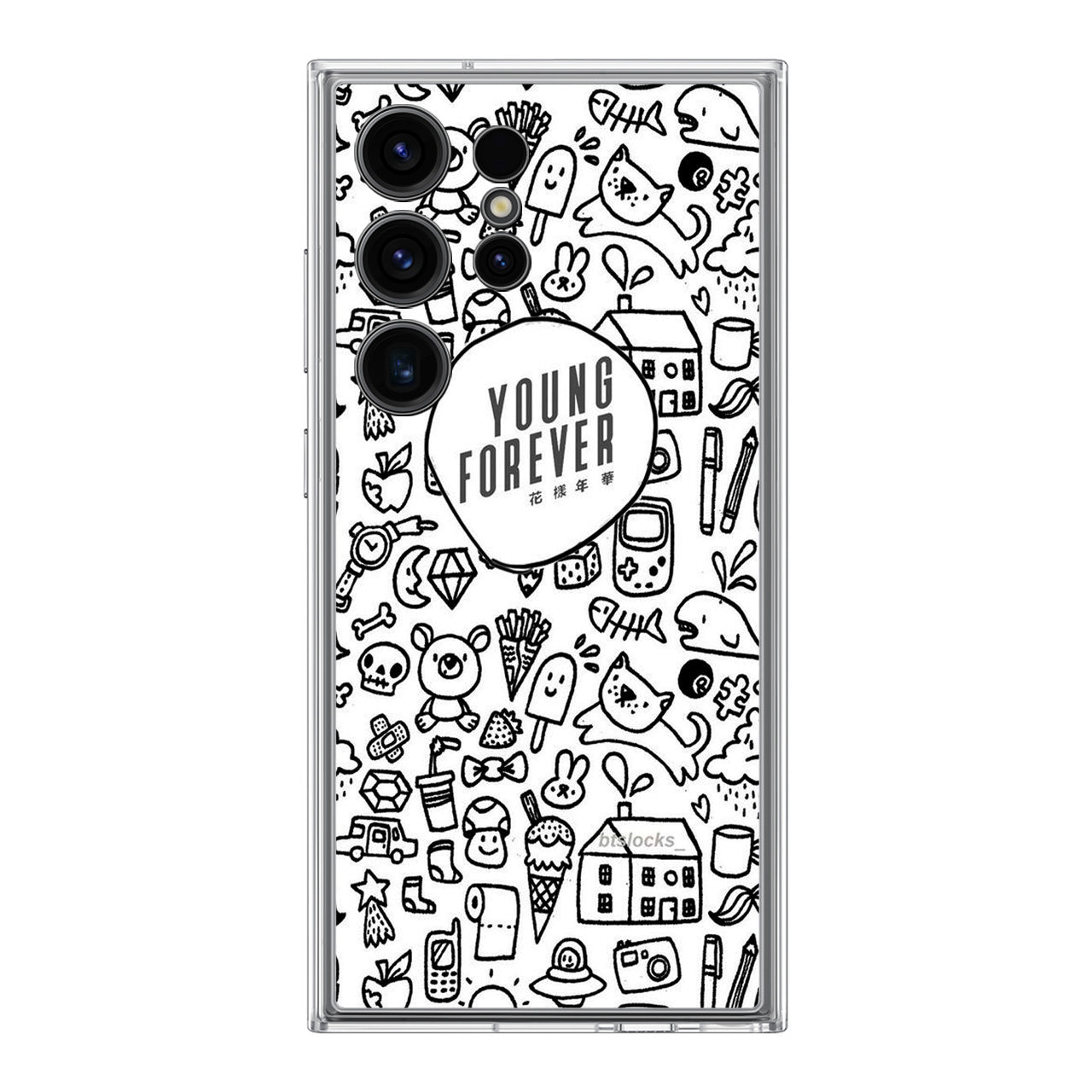 BTS Young Forever Samsung Galaxy S24 Ultra Case