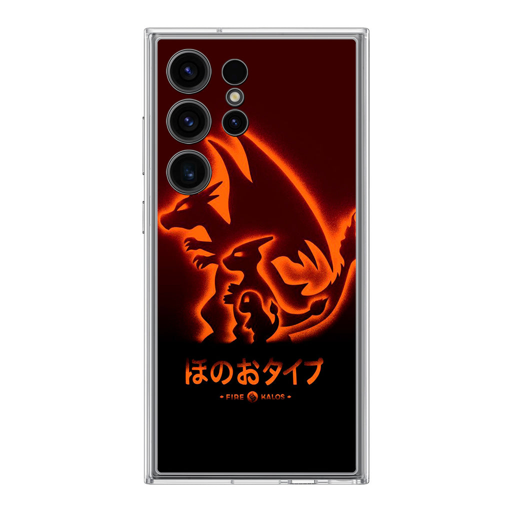 Charmander Charizard Samsung Galaxy S24 Ultra Case