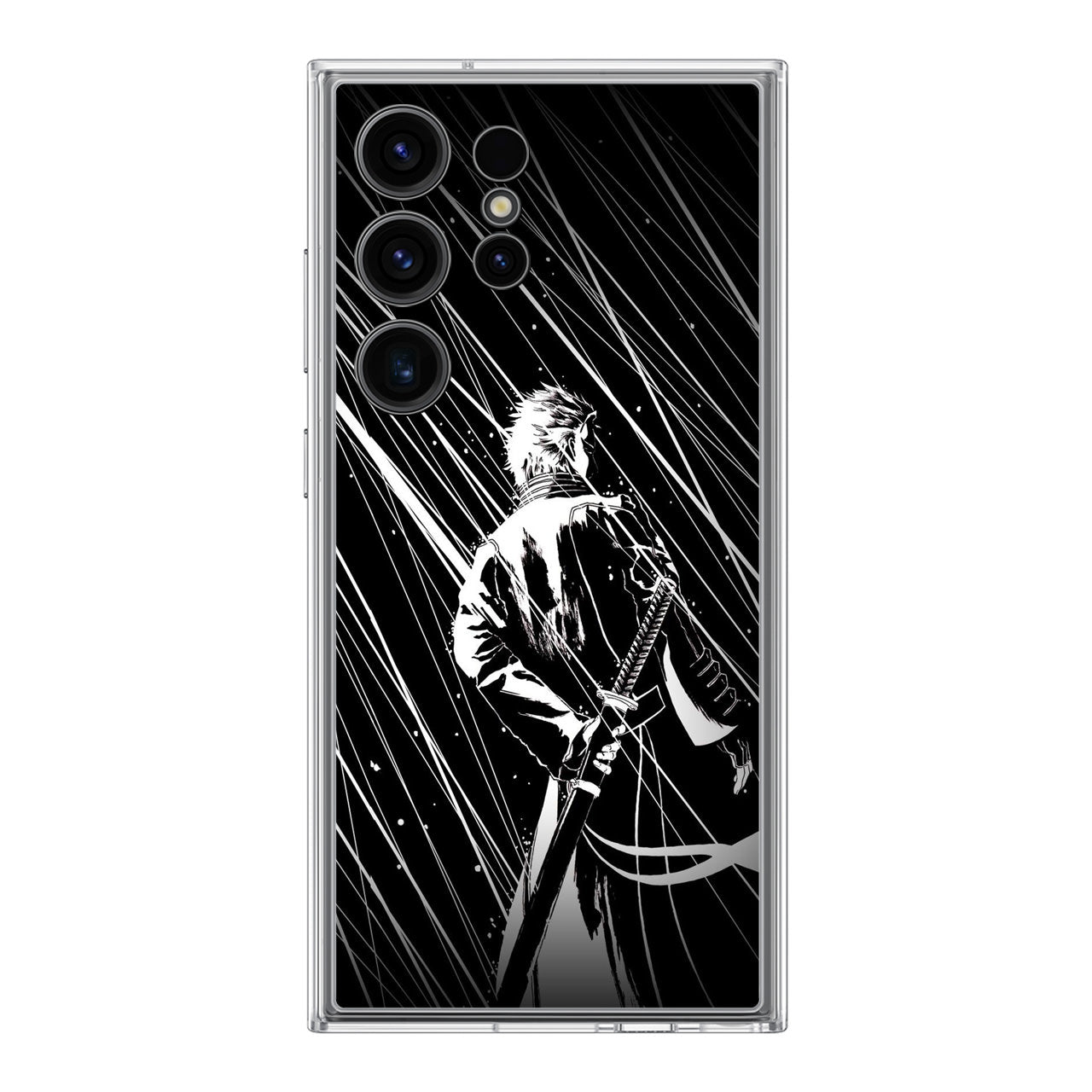 Vergil Black White Samsung Galaxy S24 Ultra Case