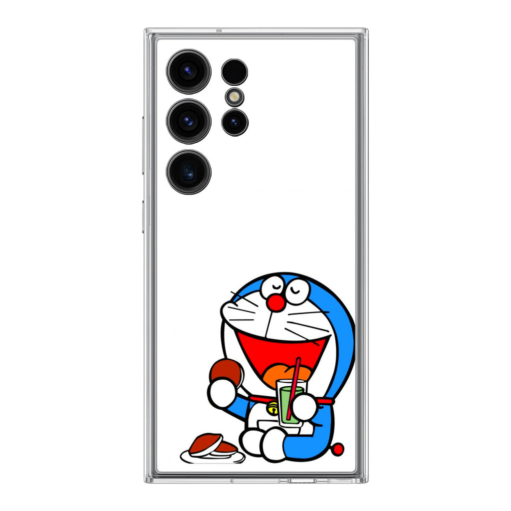 Doraemon Minimalism Samsung Galaxy S24 Ultra Case