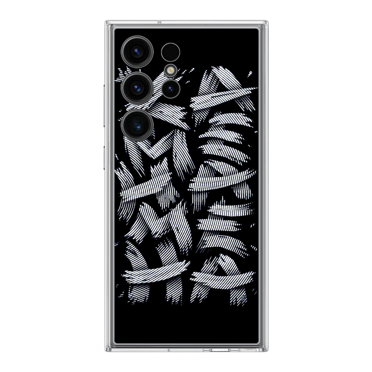 Dragon Ball Kamehameha Font Art Samsung Galaxy S24 Ultra Case