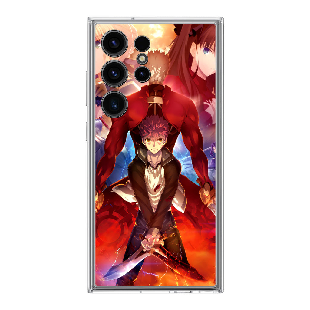 Fate/Stay Night Unlimited Blade Works Samsung Galaxy S24 Ultra Case