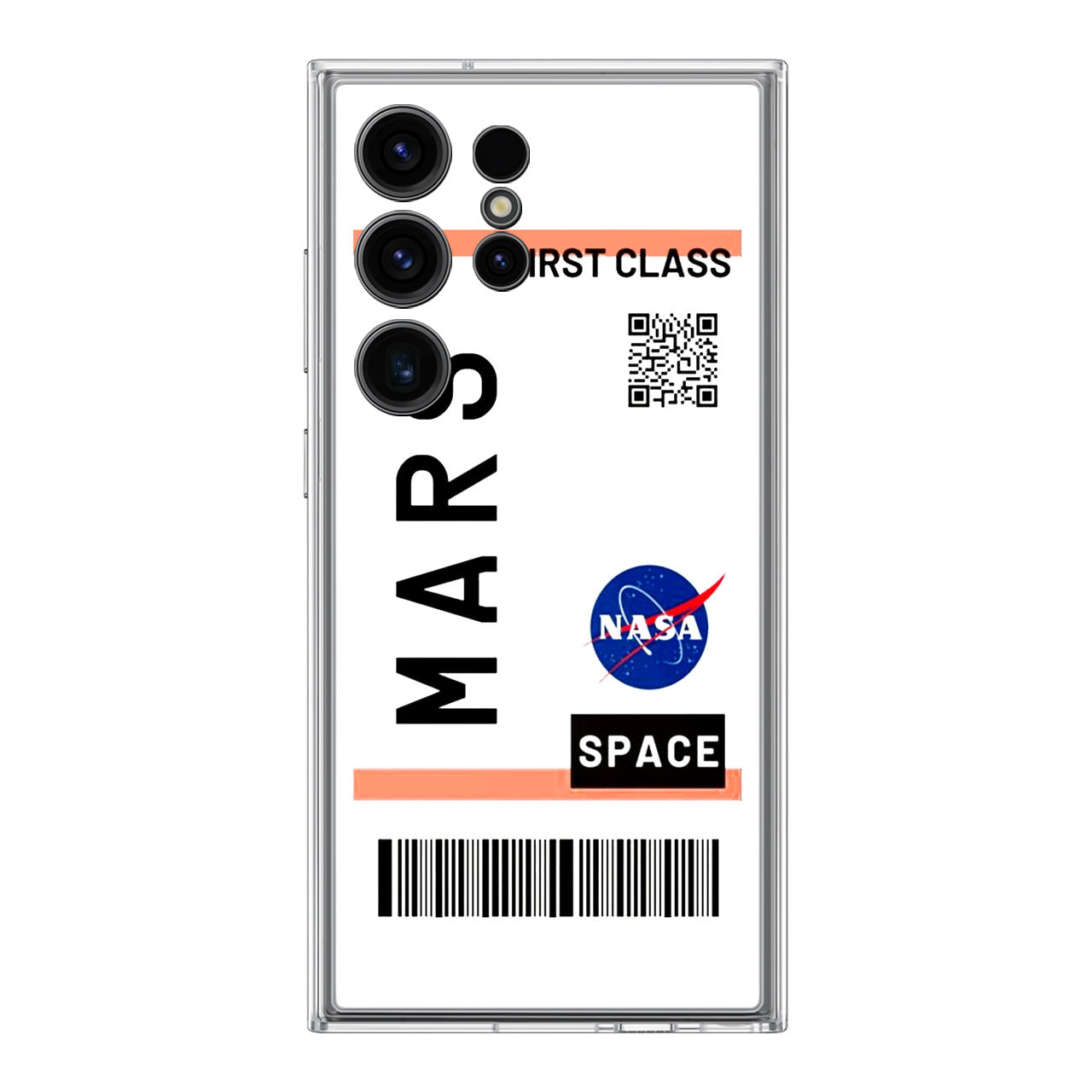 First Class Ticket To Mars Samsung Galaxy S24 Ultra Case