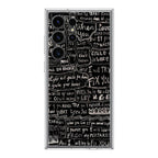 Fix You Lyrics Samsung Galaxy S24 Ultra Case