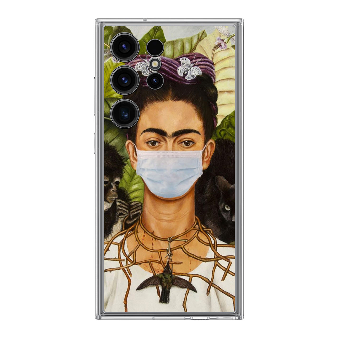 Frida Kahlo Wear Mask Samsung Galaxy S24 Ultra Case