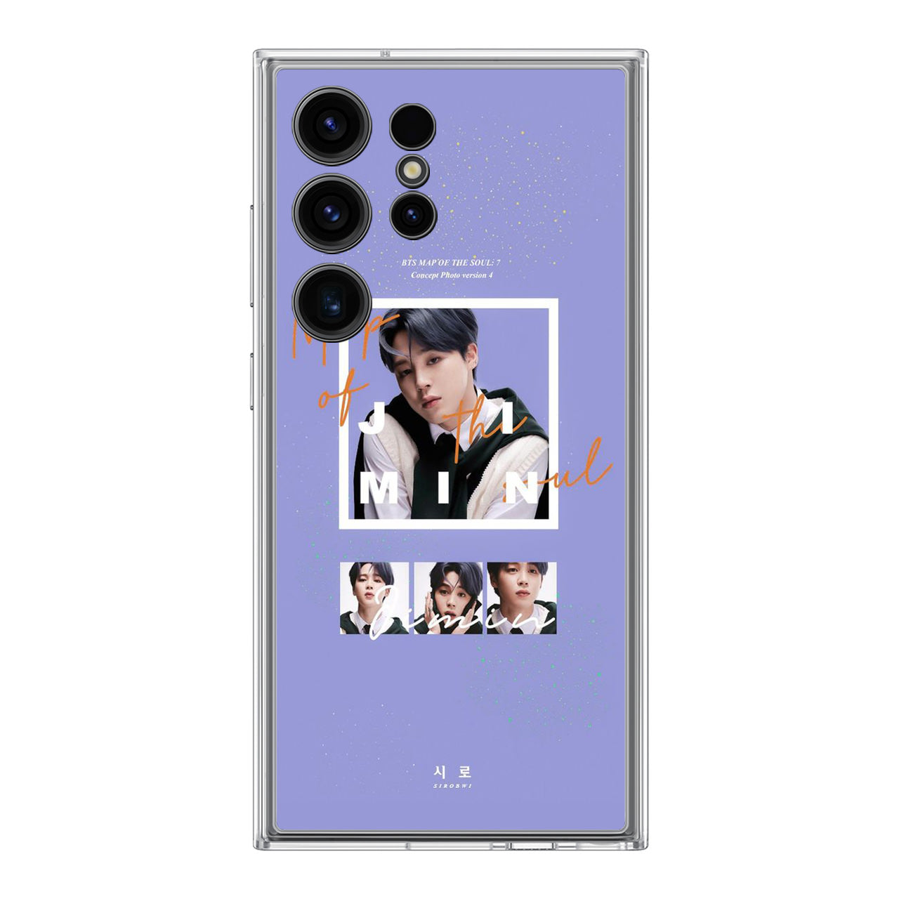 Jimin Map Of The Soul BTS Samsung Galaxy S24 Ultra Case