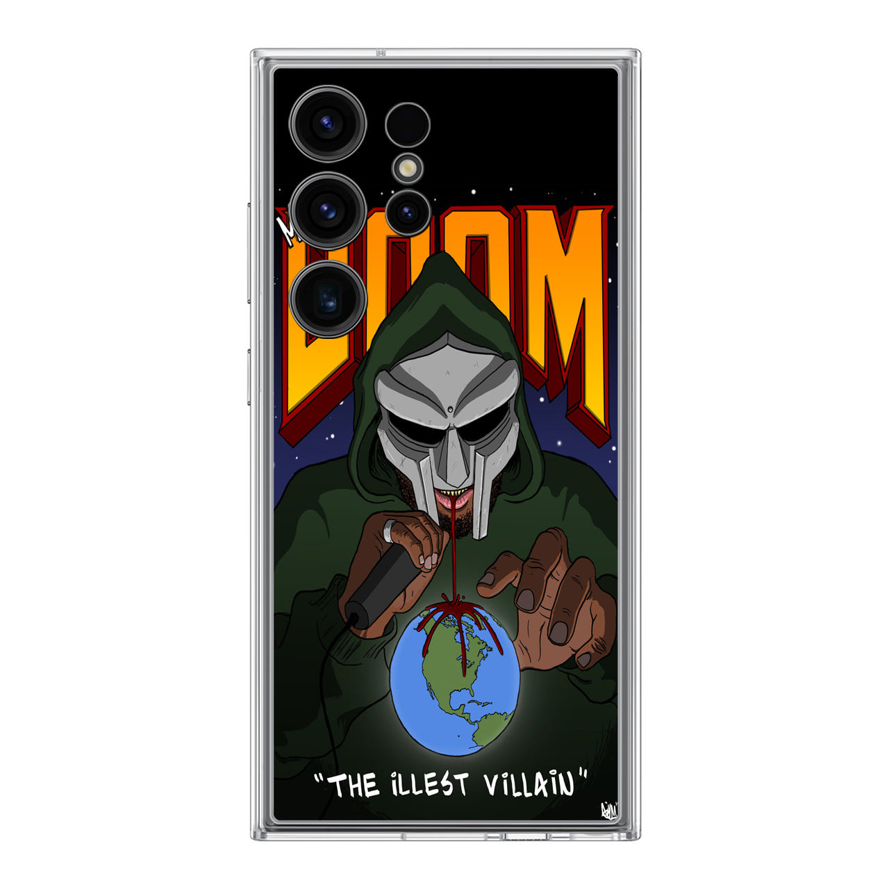 MF Doom Samsung Galaxy S24 Ultra Case