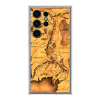 Middle Earth Map Hobbit Samsung Galaxy S24 Ultra Case