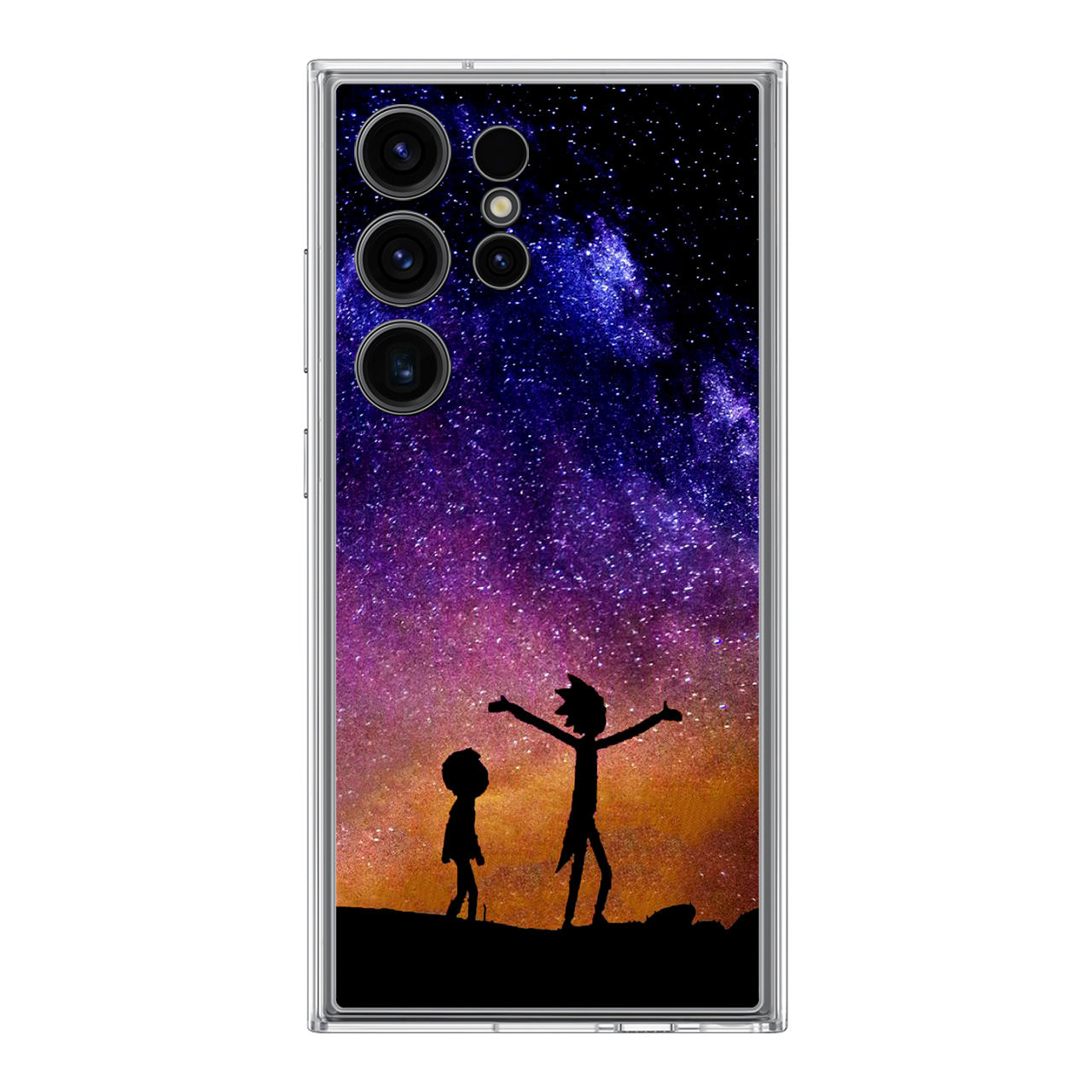 Morty Space Nebula Samsung Galaxy S24 Ultra Case