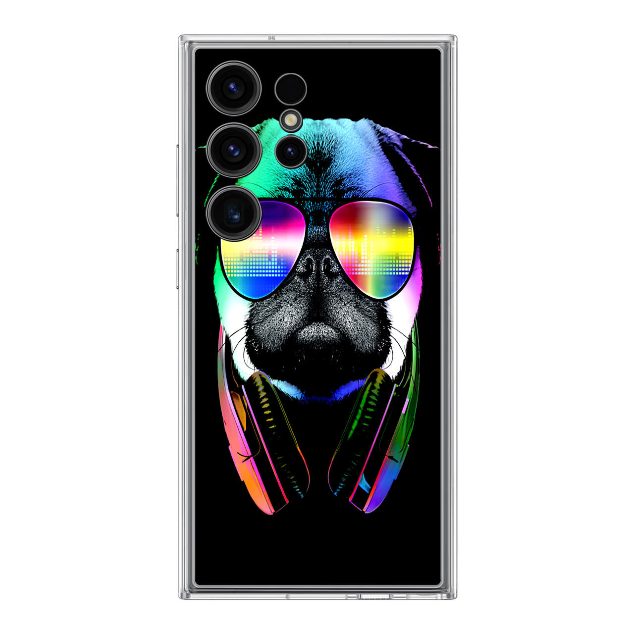 Music Lover Pug V Samsung Galaxy S24 Ultra Case