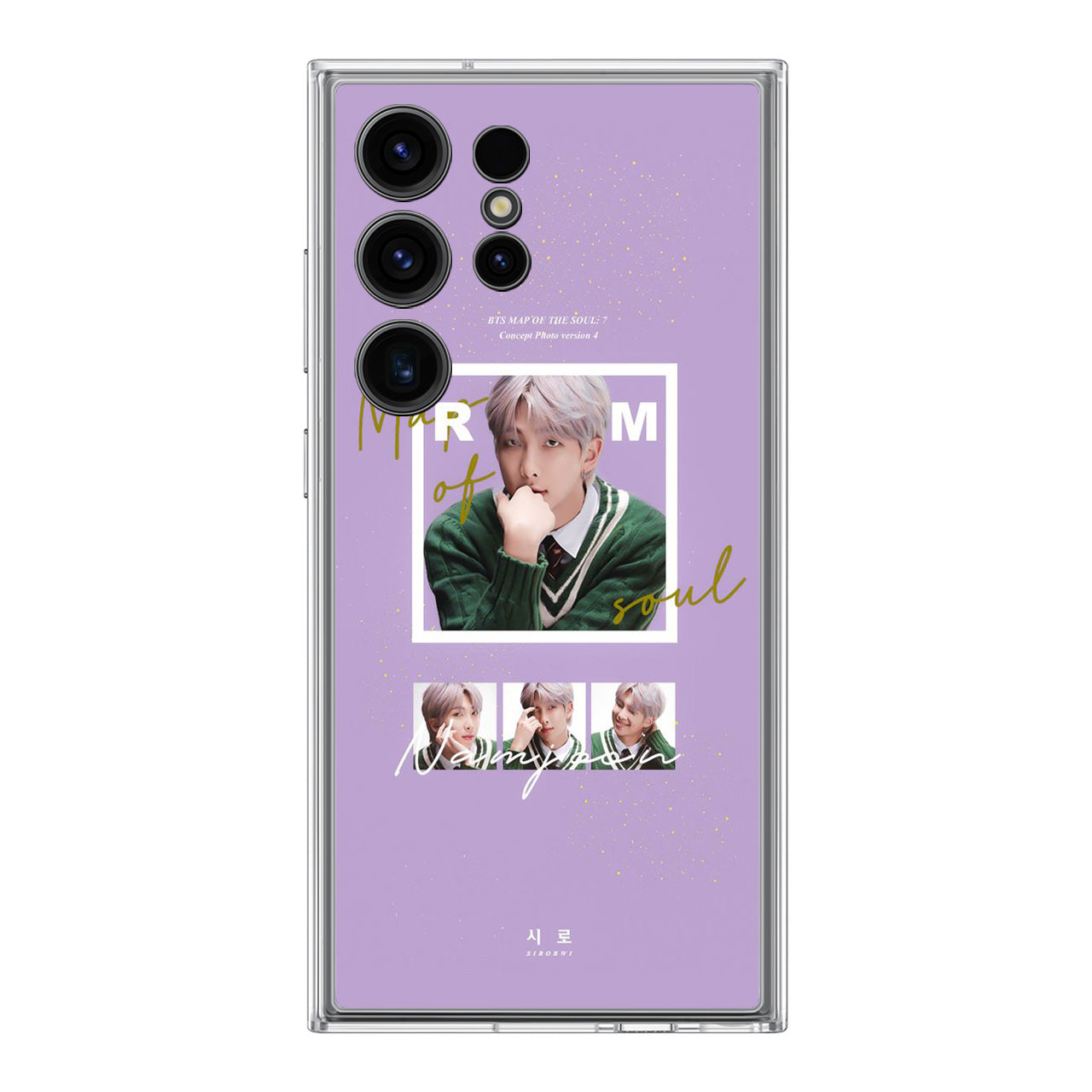 RM Namjoon Map Of The Soul BTS Samsung Galaxy S24 Ultra Case