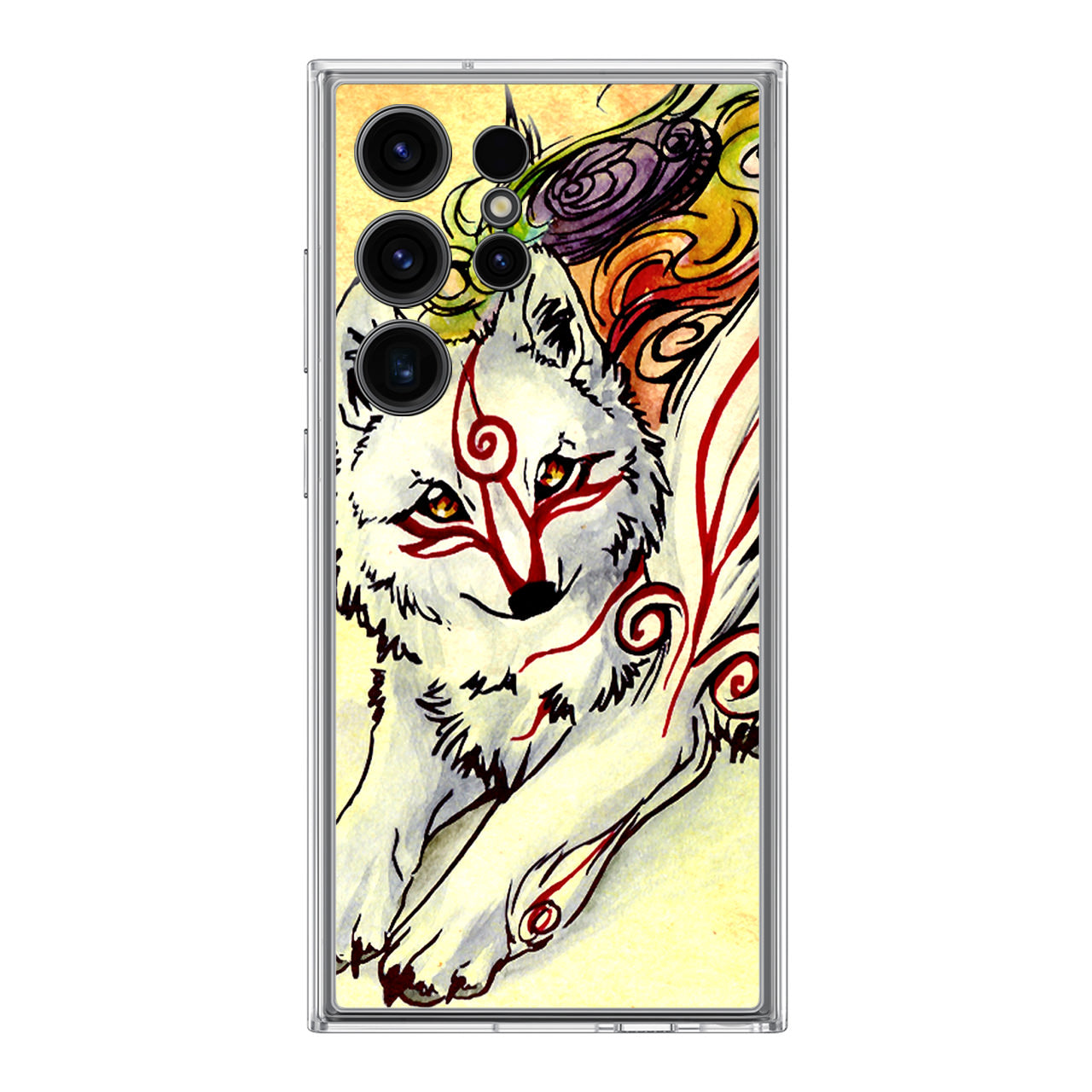 Okami Amaterasu Samsung Galaxy S24 Ultra Case