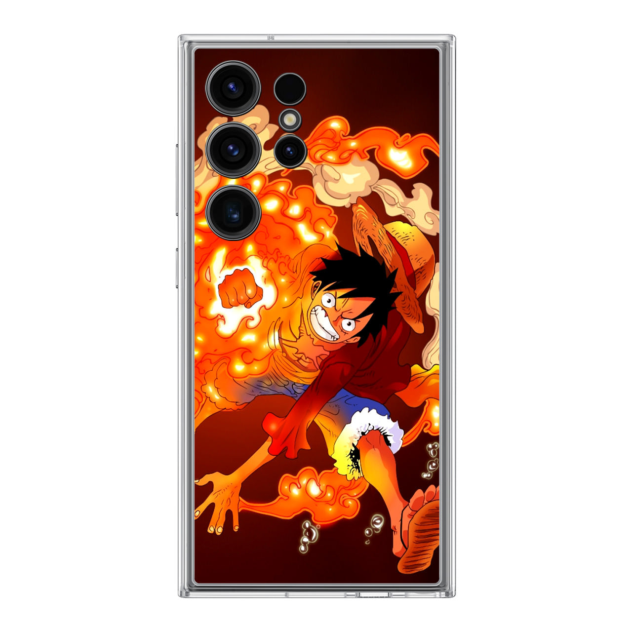 One Piece Luffy Red Hawk Samsung Galaxy S24 Ultra Case