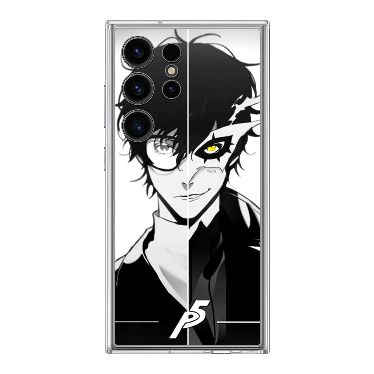 Protagonist Transform Black White Samsung Galaxy S24 Ultra Case