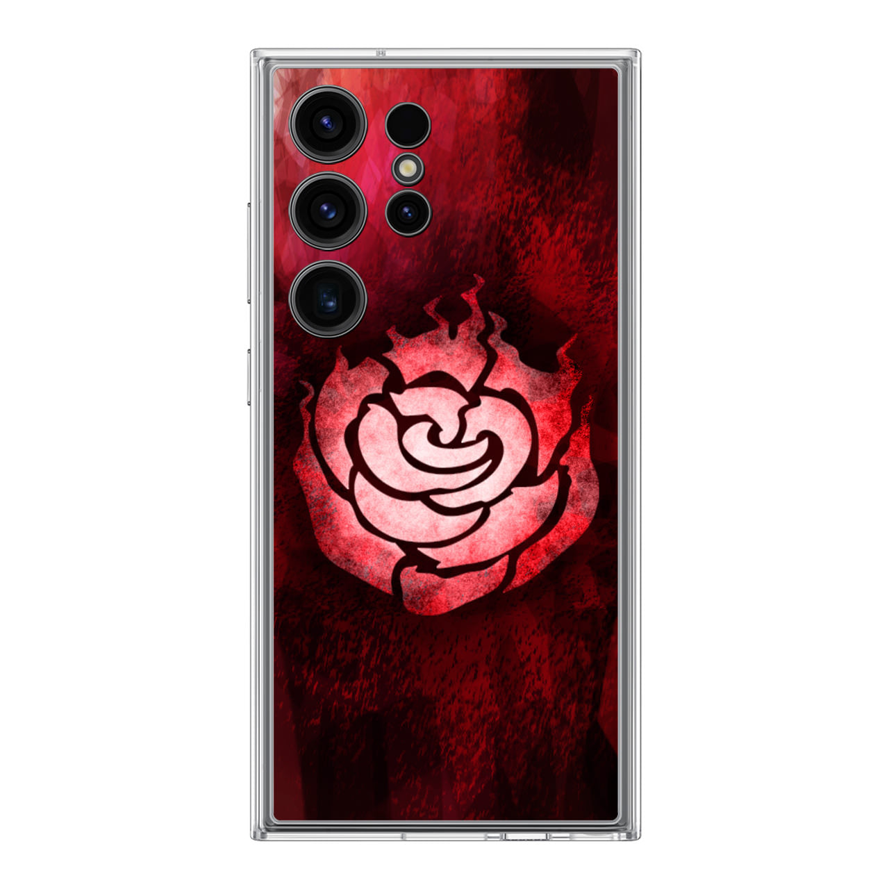 RWBY Ruby Rose Symbol Samsung Galaxy S24 Ultra Case