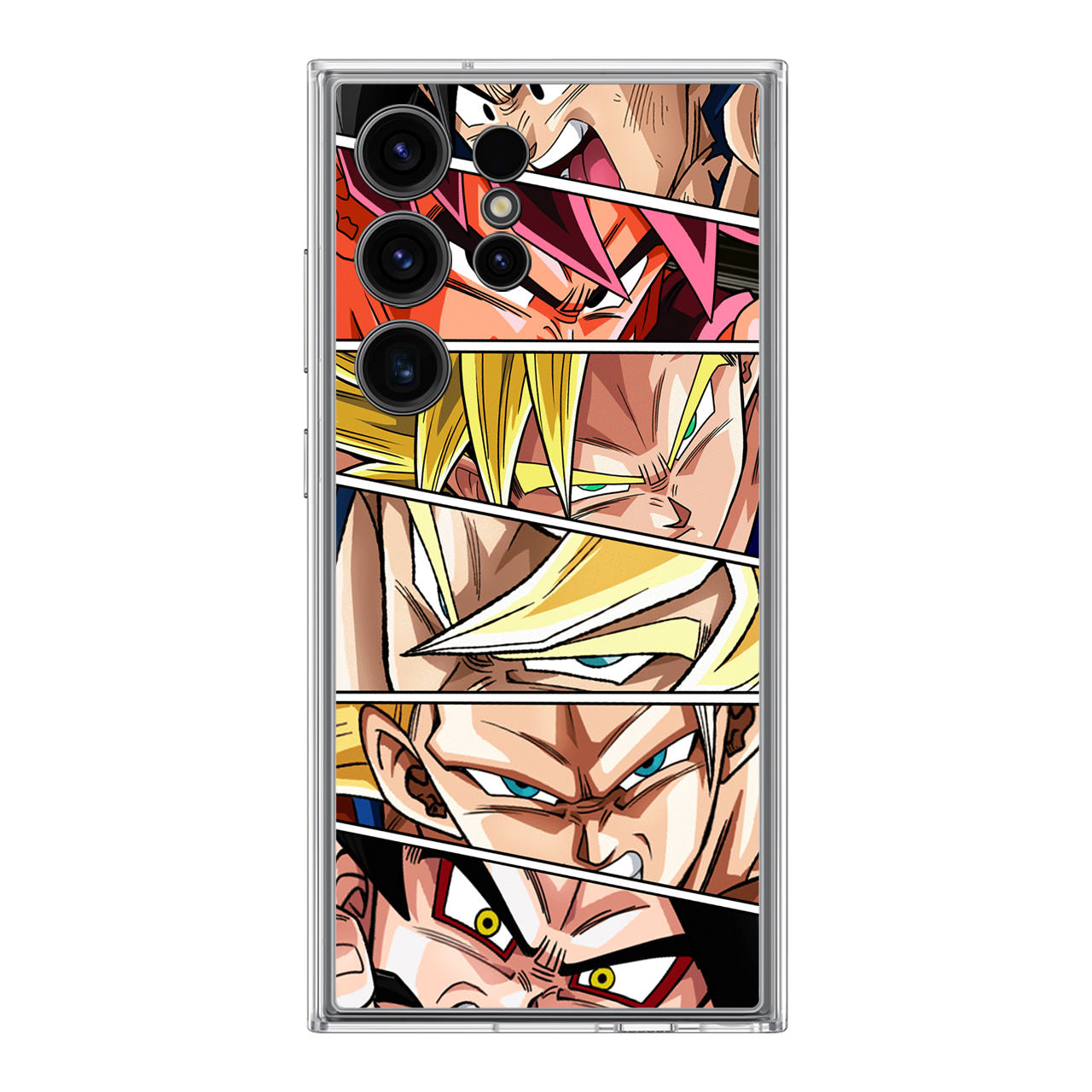 Son Goku Forms Samsung Galaxy S24 Ultra Case