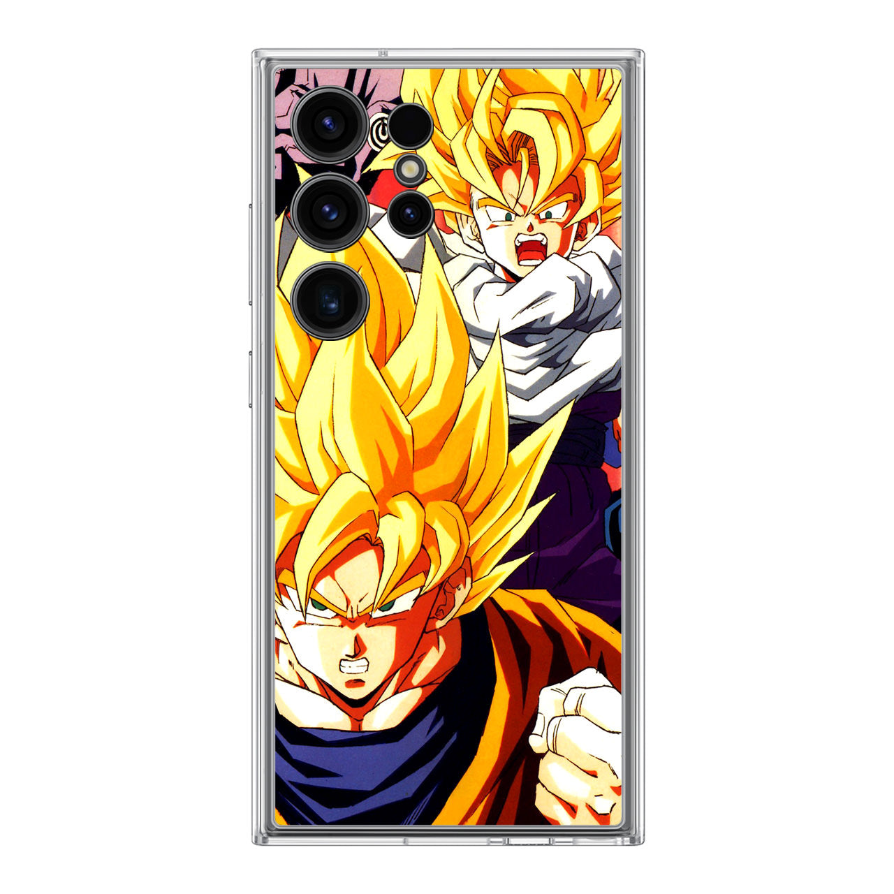 Super Saiyan Goku And Gohan Samsung Galaxy S24 Ultra Case