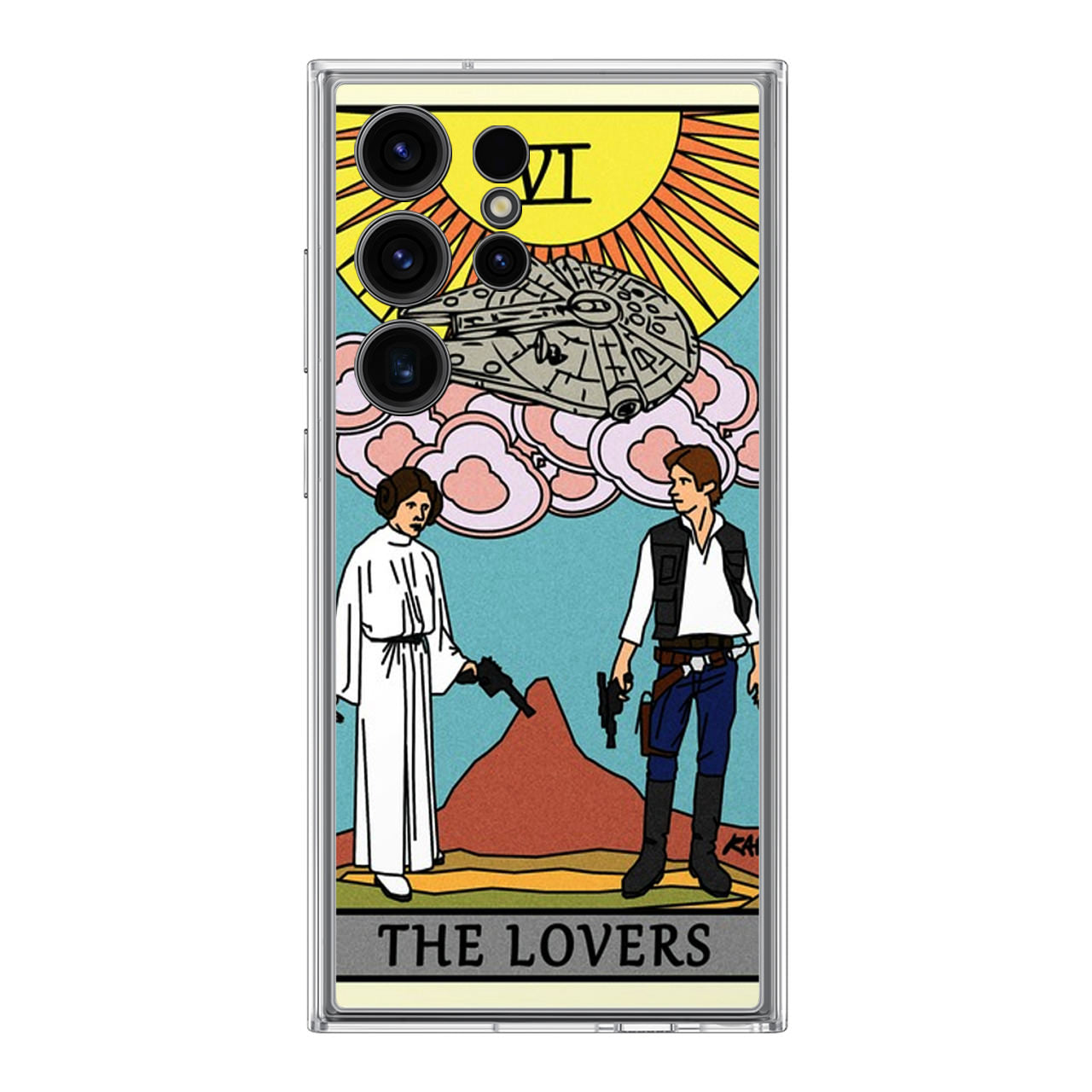 The Lovers Tarot Card Samsung Galaxy S24 Ultra Case