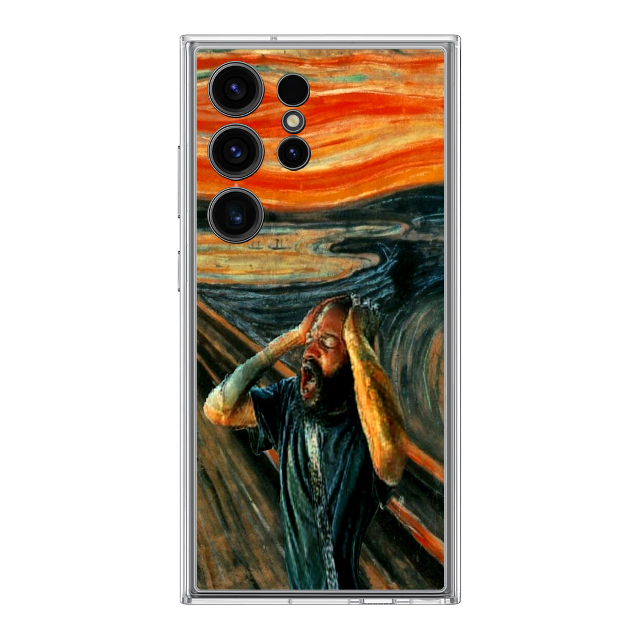 The Scream Death Grips Samsung Galaxy S24 Ultra Case