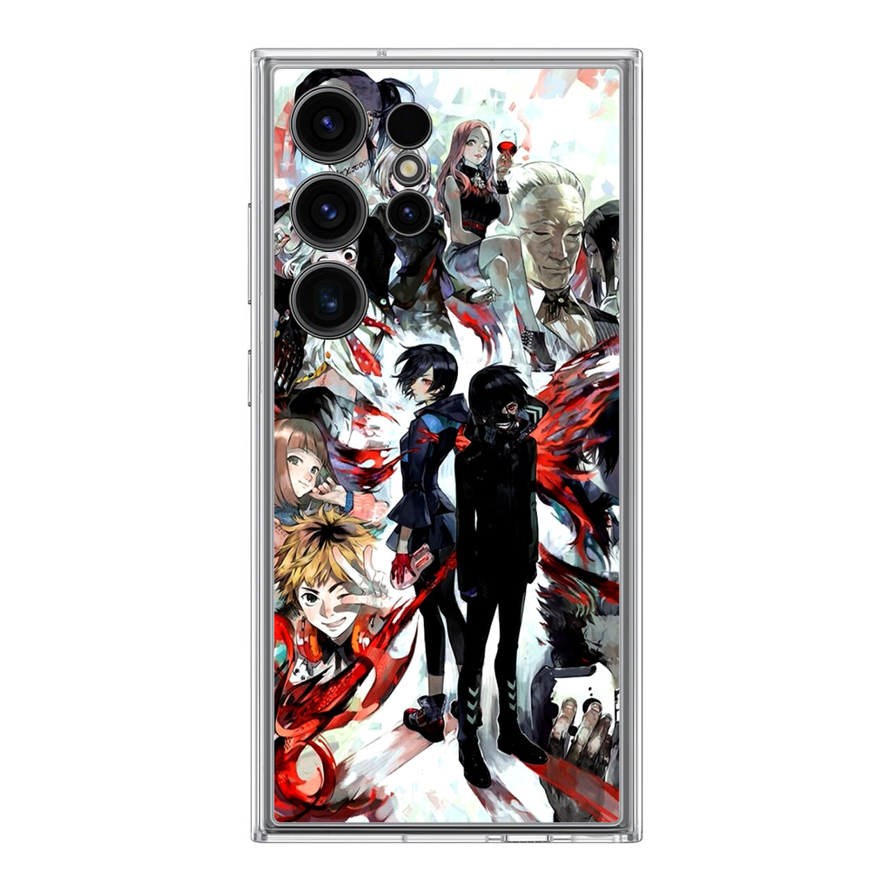 Tokyo Ghoul Water Paint Samsung Galaxy S24 Ultra Case